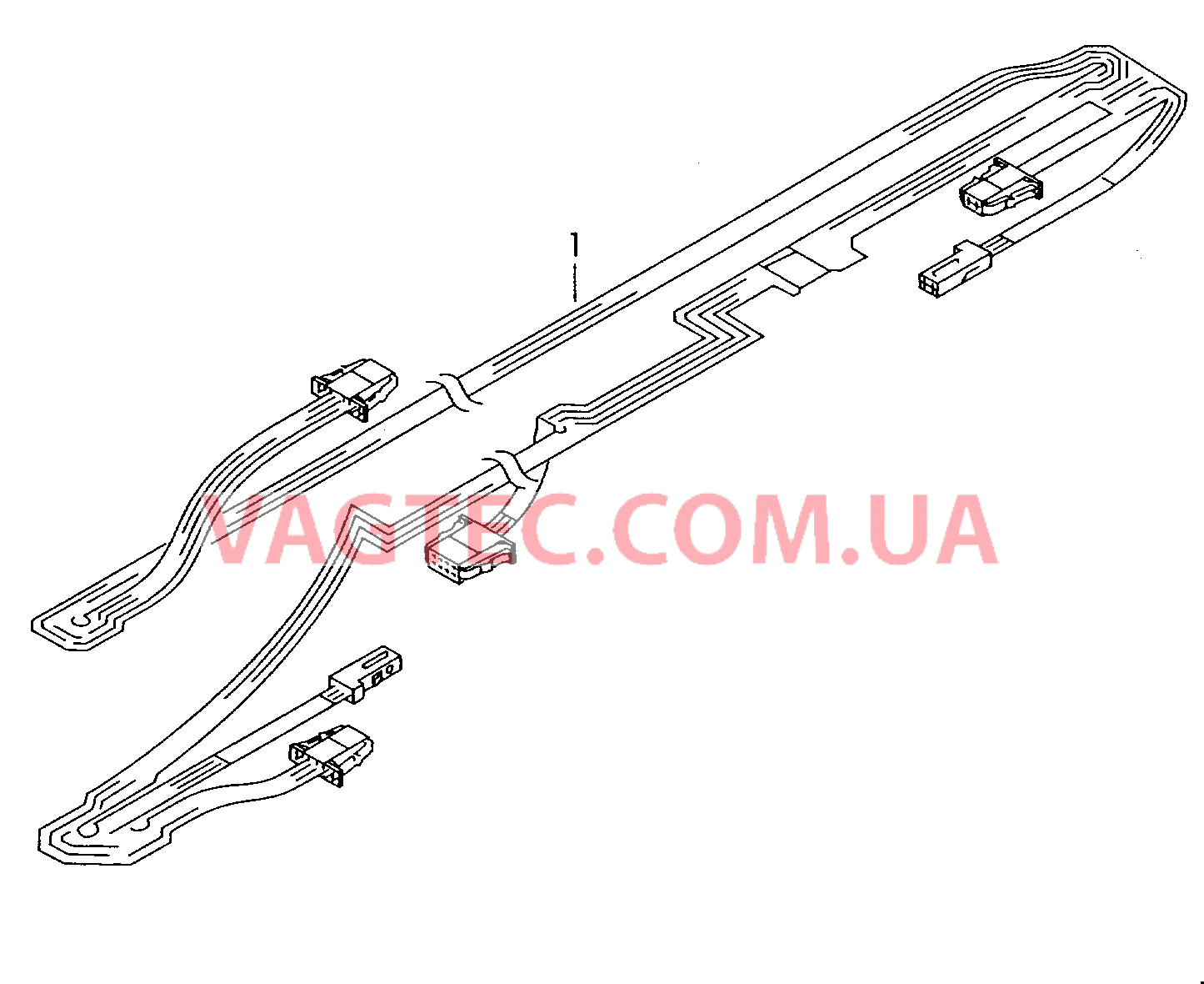 Жгут проводов крыши  для VOLKSWAGEN Tiguan 2011