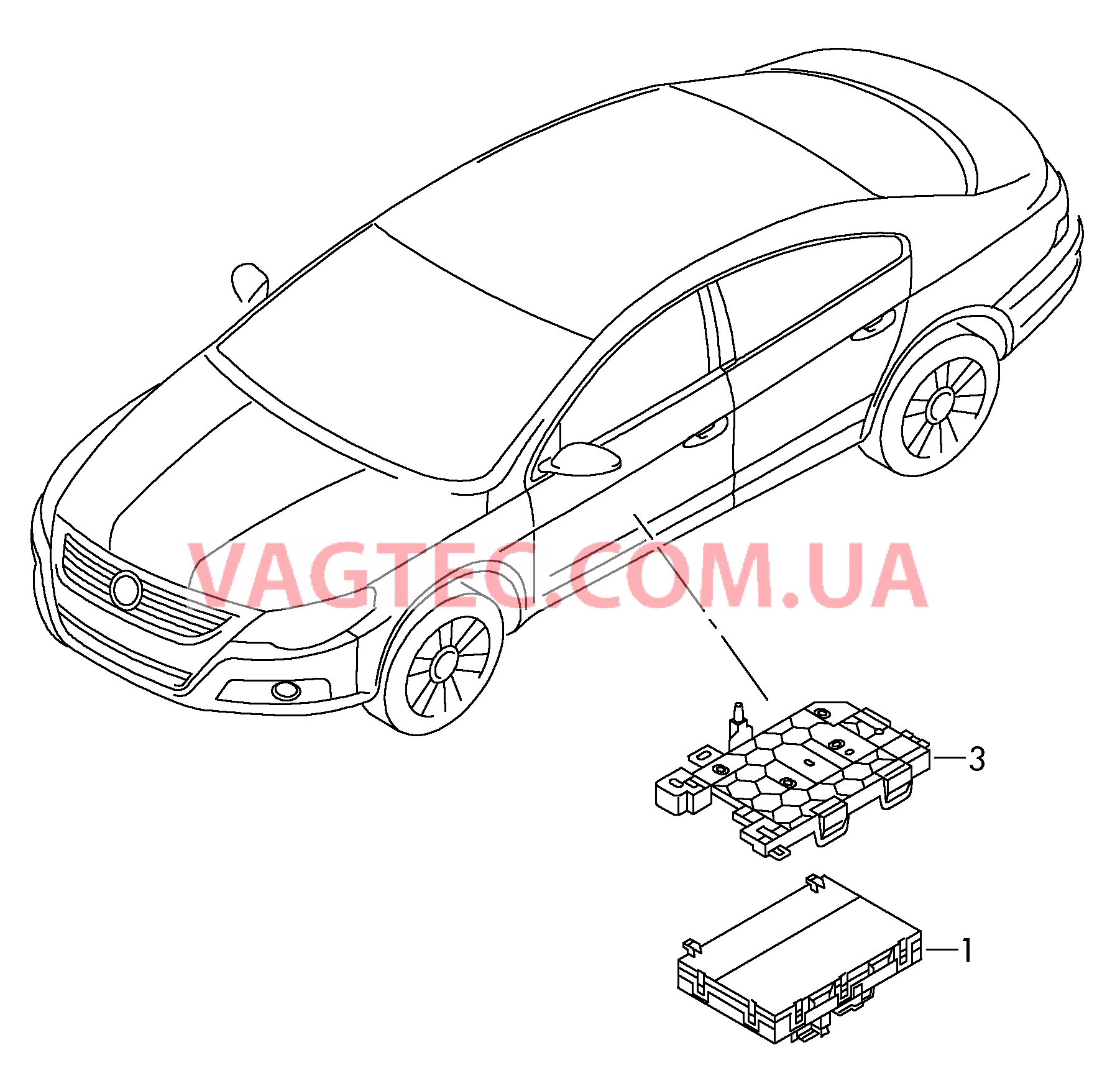 БУ регулировки положения подушки и спинки сиденья  для VOLKSWAGEN PACC 2009