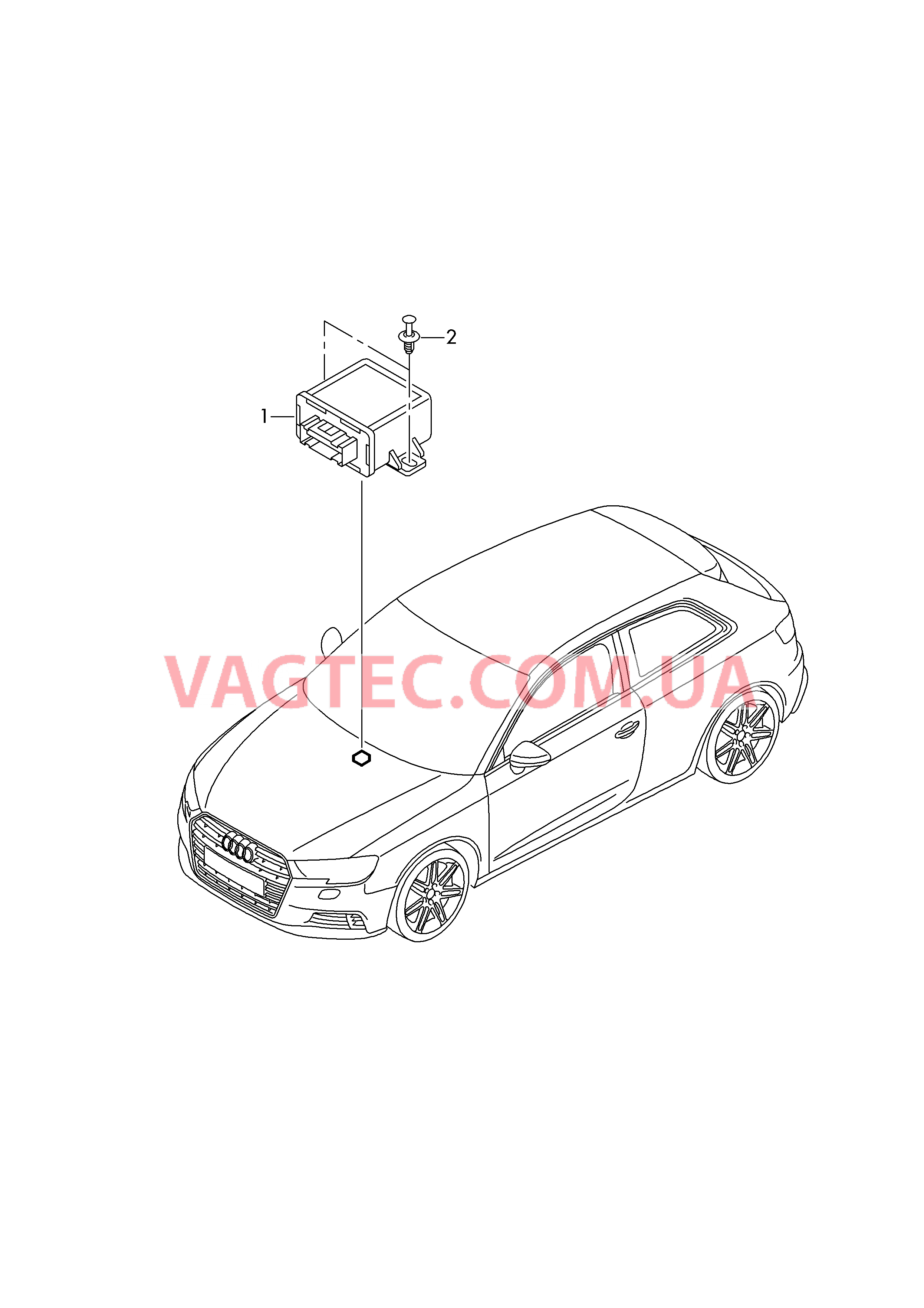 Блок управления корректора фар  для AUDI A3 2019