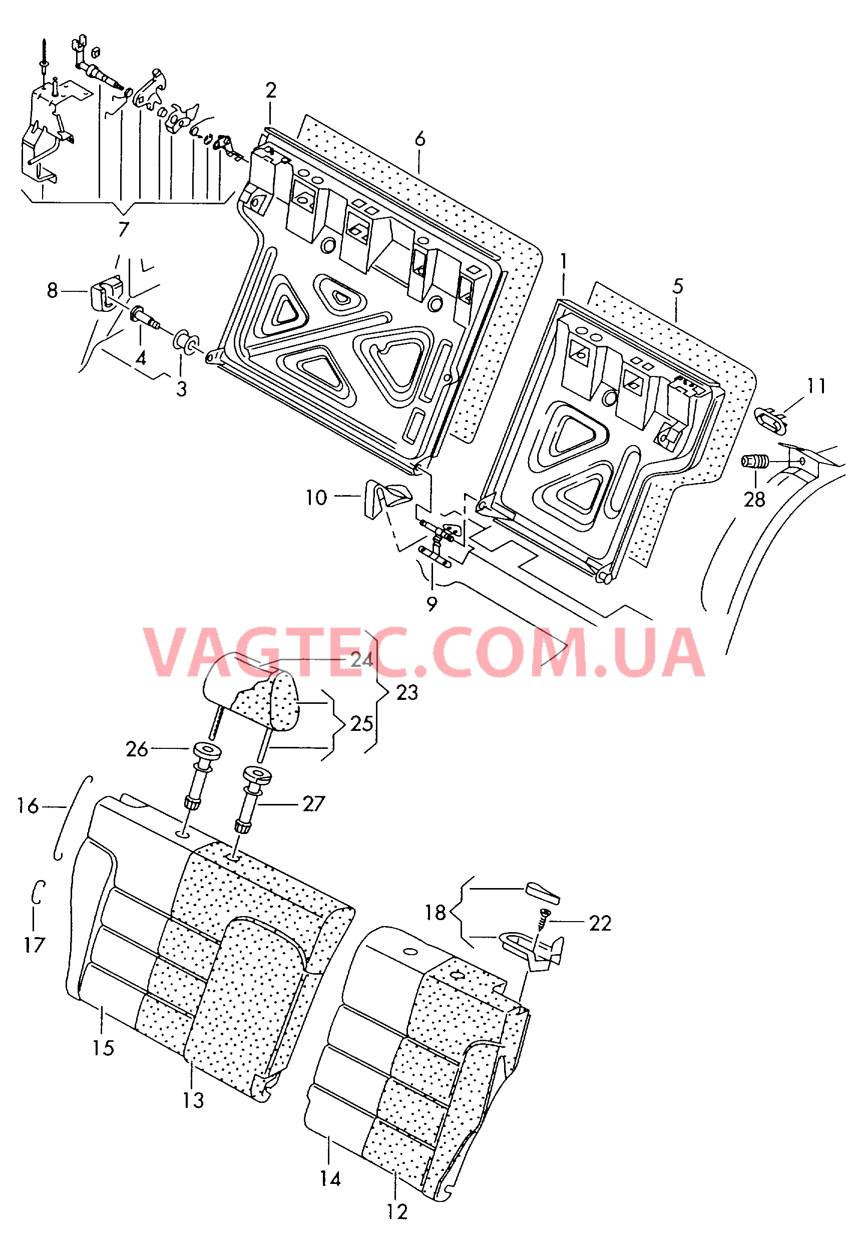 Cписок генераторов  для VOLKSWAGEN Beetle 2002