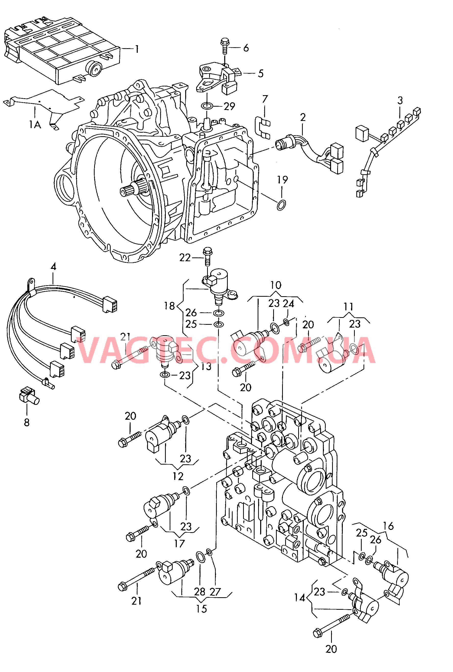 Блок управления автоматической коробки передач VW GOLF   Плата VW GOLF   для VOLKSWAGEN GOLF 2000