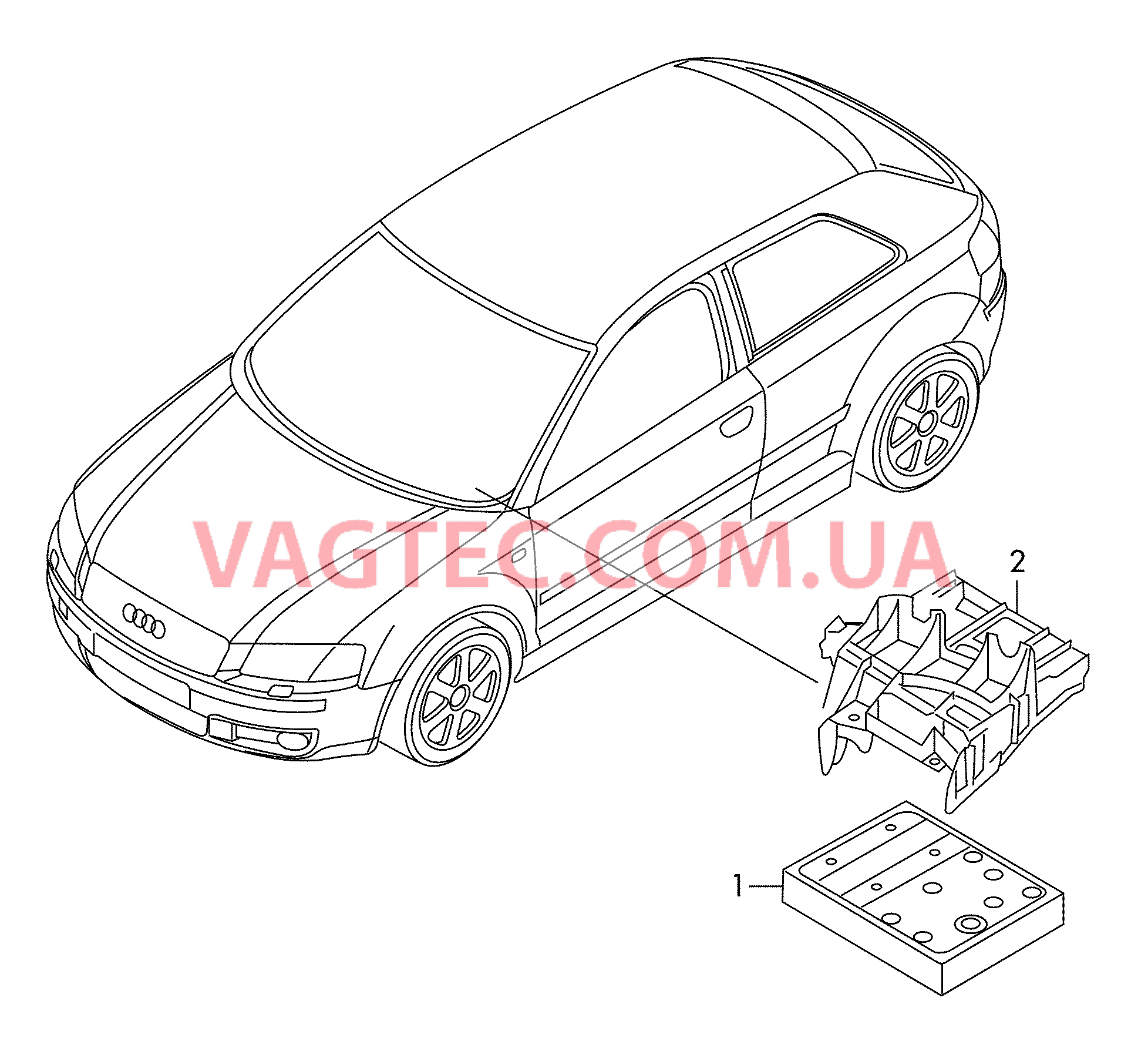 Блок управления бортовой сети  D -    MJ 2010>> для AUDI A3 2012