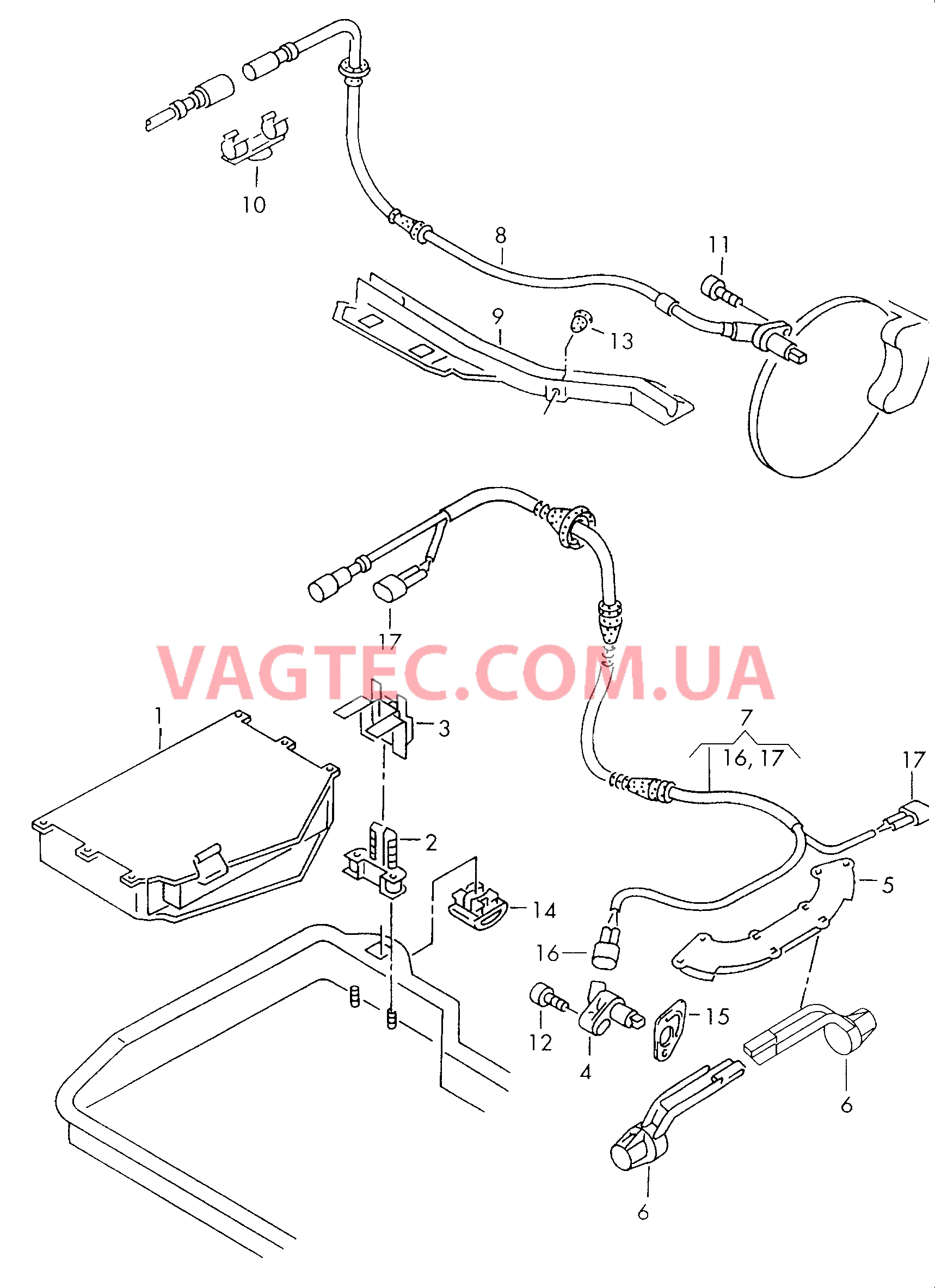 Блок управления ABS  Датчик числа оборотов  для SEAT Inca 2003