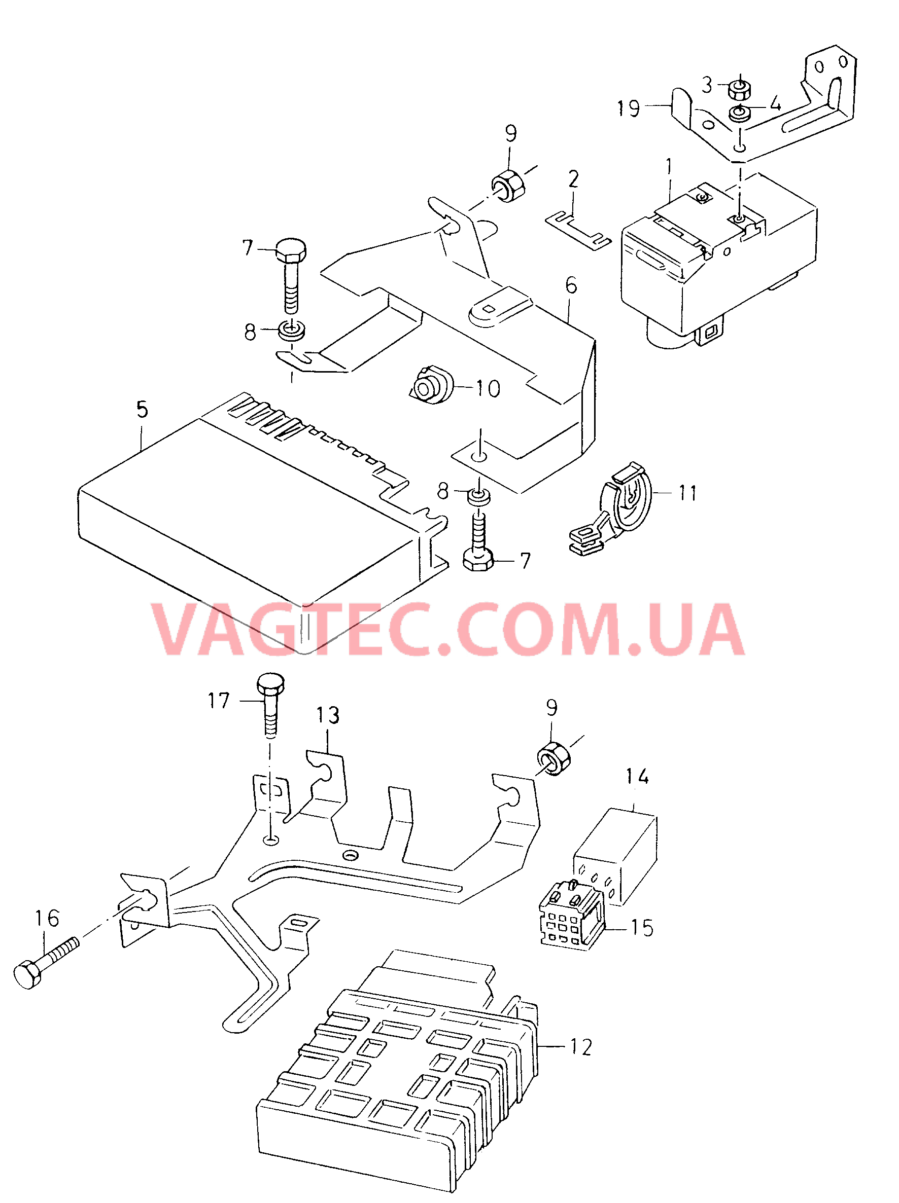 Реле и блоки управления  для SEAT Inca 2003