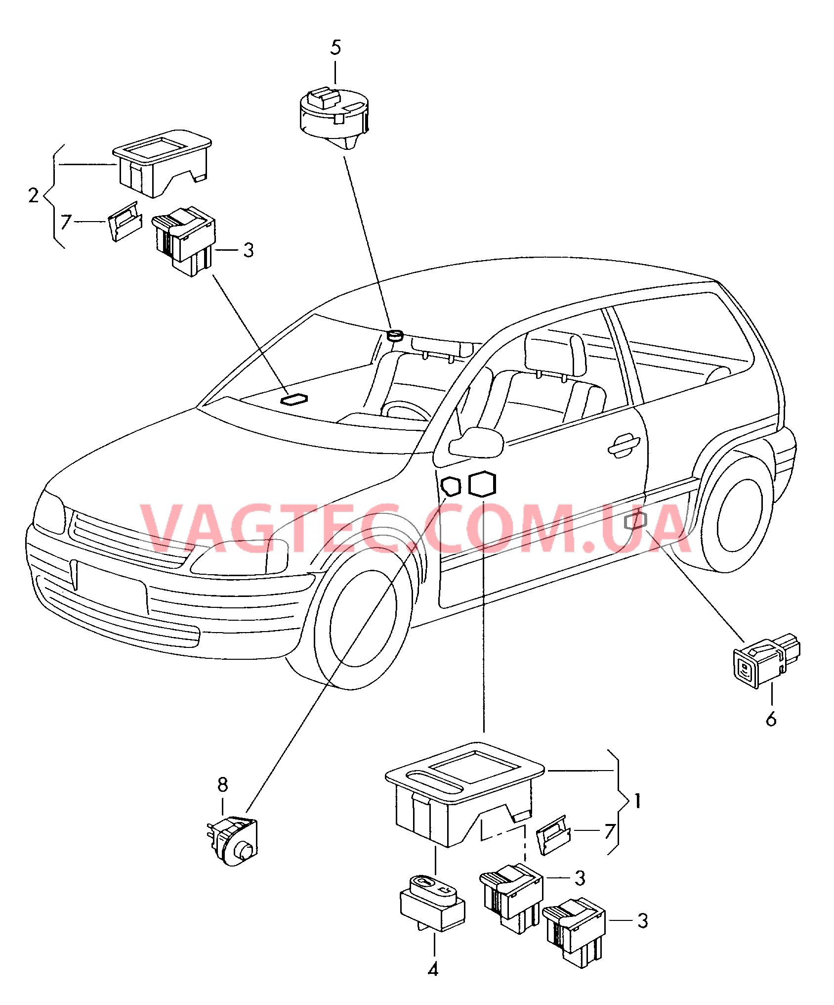 Вентиляторы радиатора, обзор  для SEAT Arosa 2000