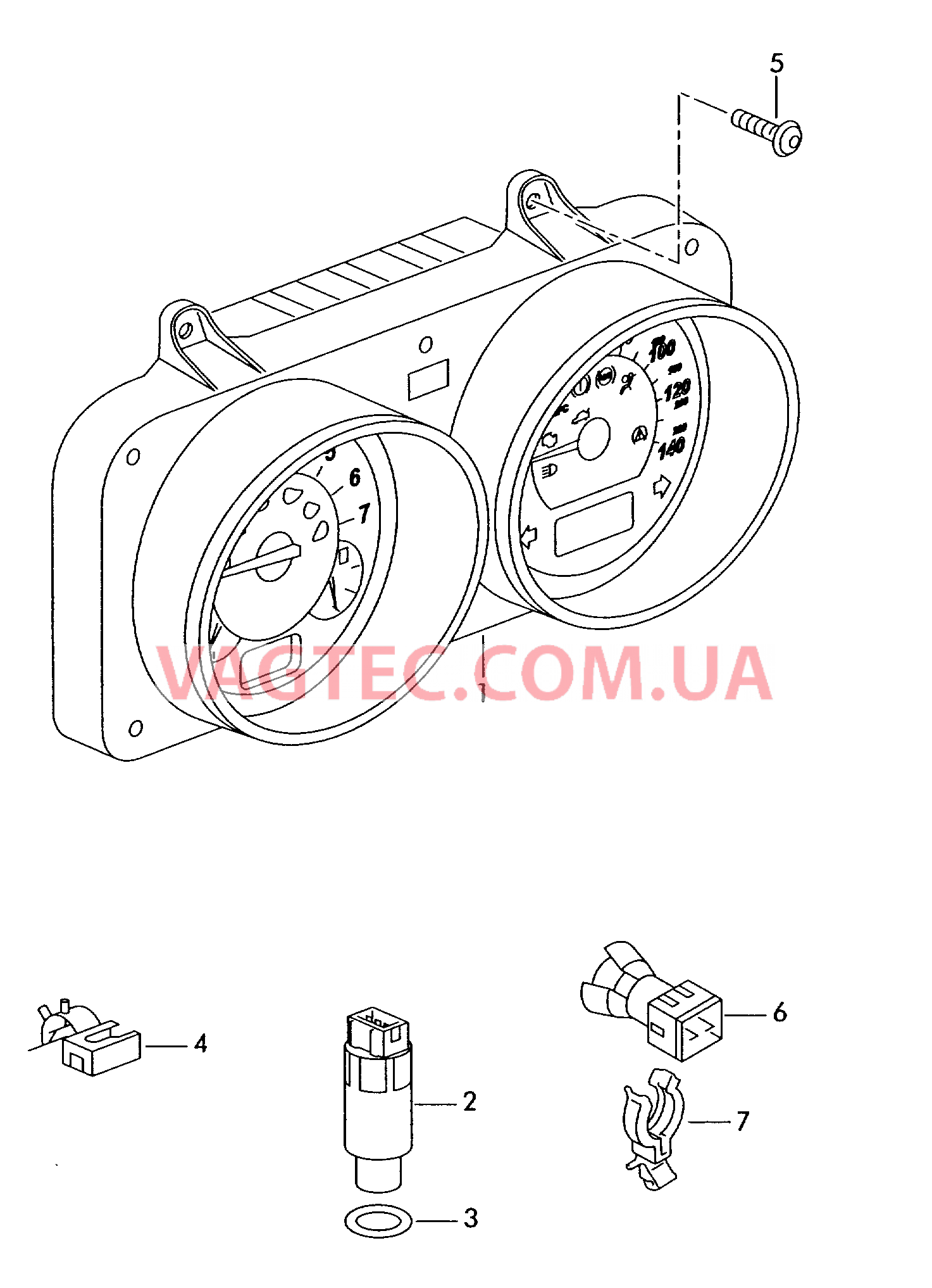 Комбинация приборов  для SEAT Arosa 2004