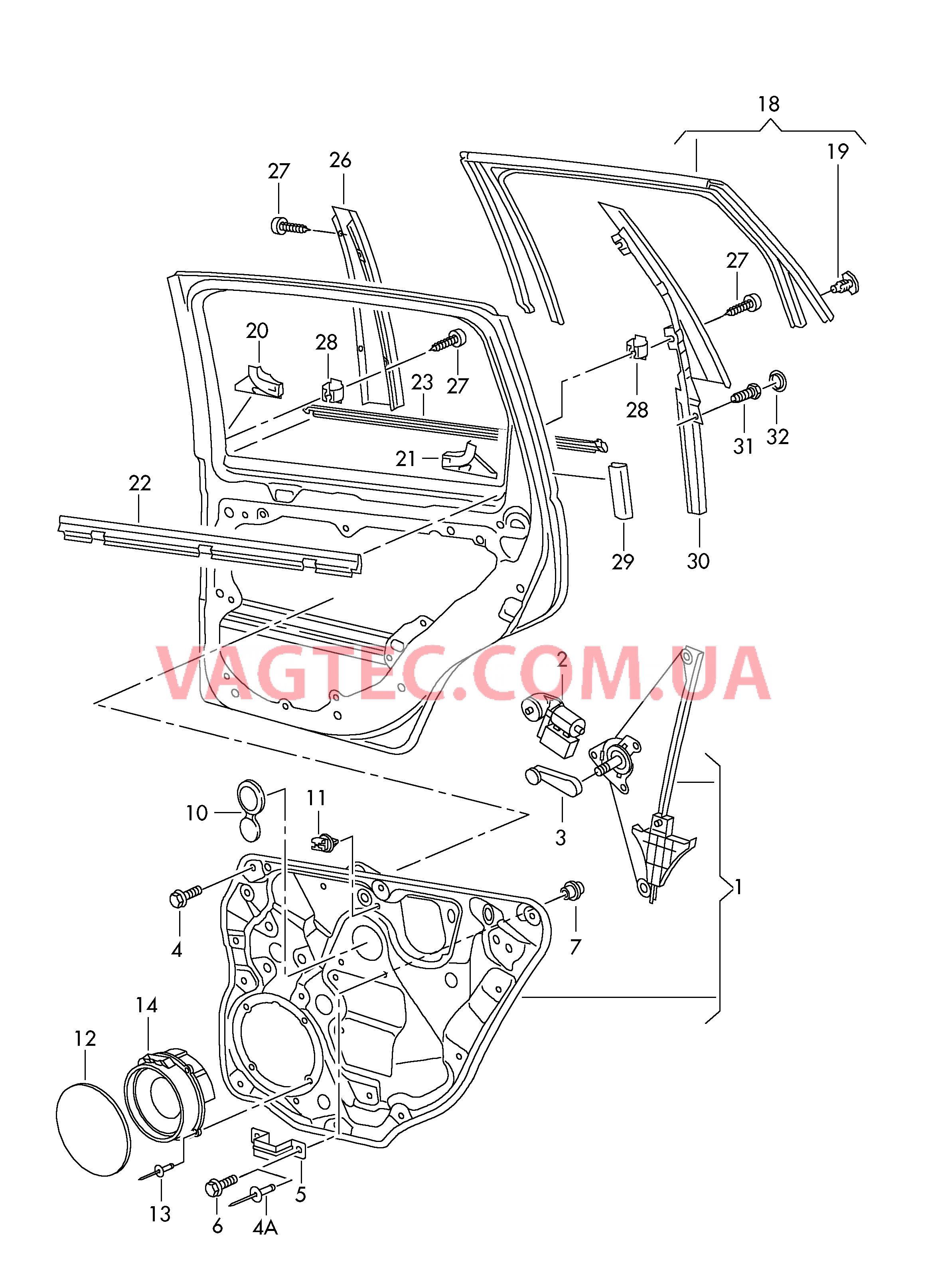 Cтеклоподъемник VW РOLO  направляющая стекла VW РOLO  Уплотнитель двери VW РOLO  Накладка для рамы окна двери VW РOLO   для VOLKSWAGEN POCC 2009