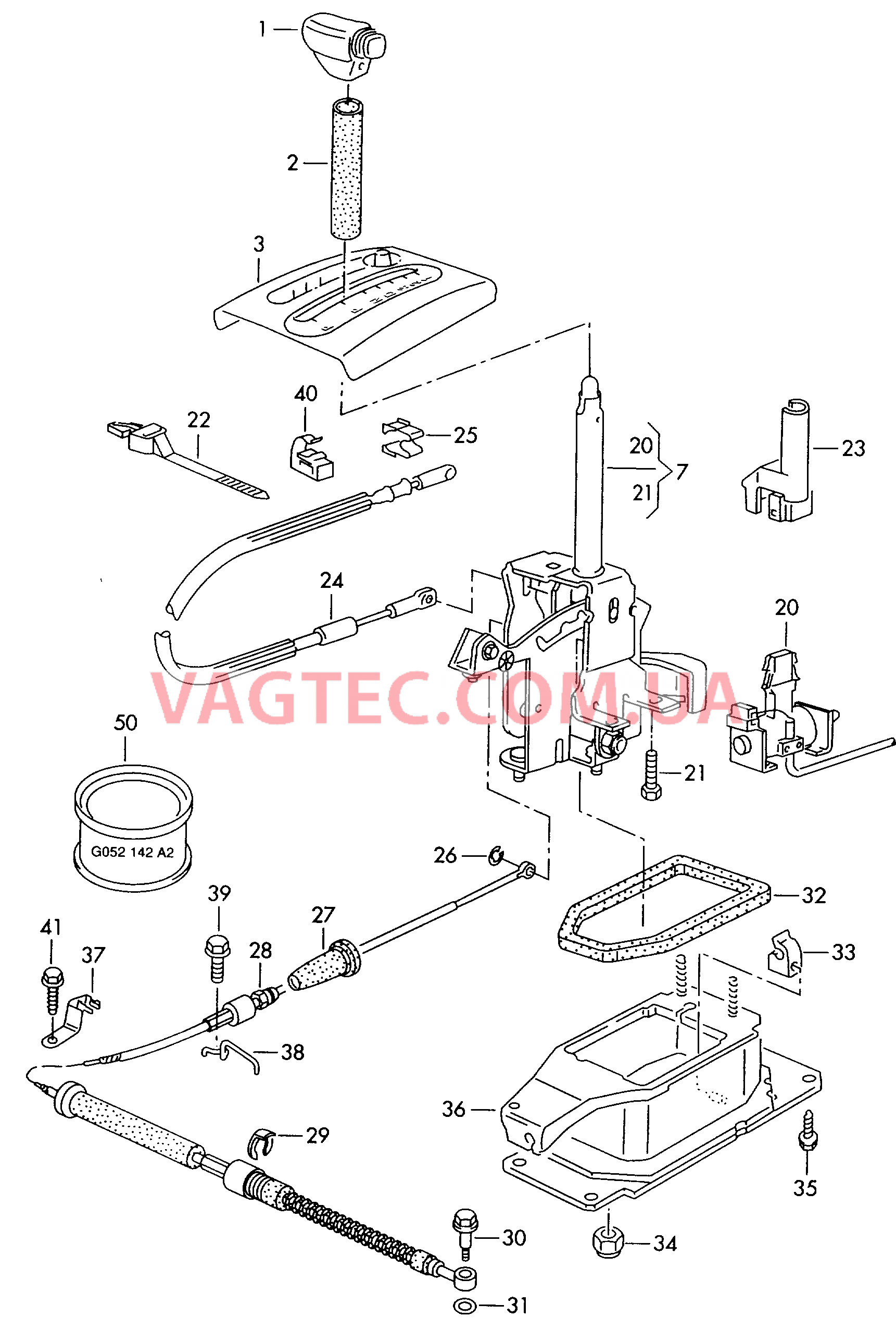 Механизм переключения для VW РOLO   для VOLKSWAGEN Polo 2000