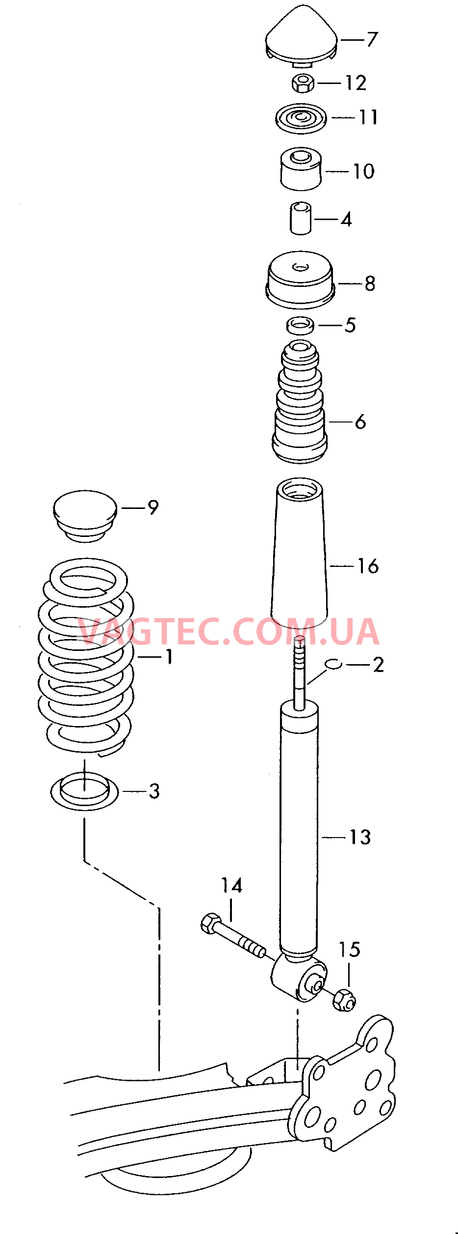 Подвеска  для SEAT Arosa 2002