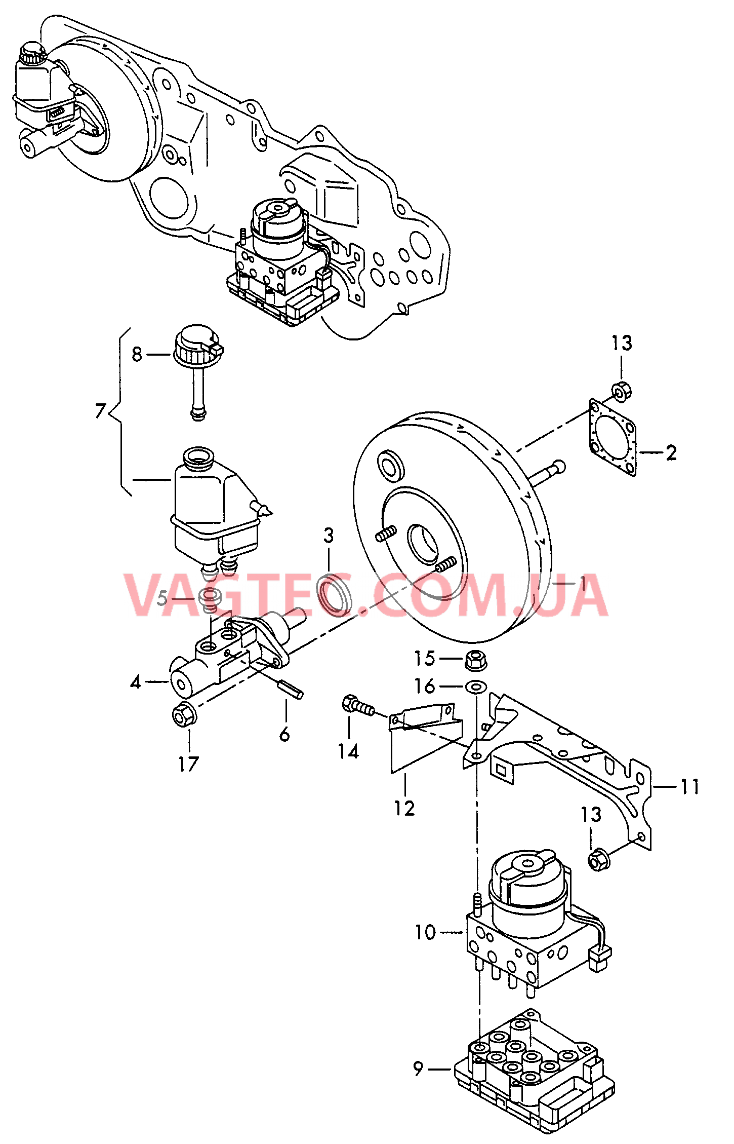 Cистема                 -ABS-  для SEAT Inca 2002