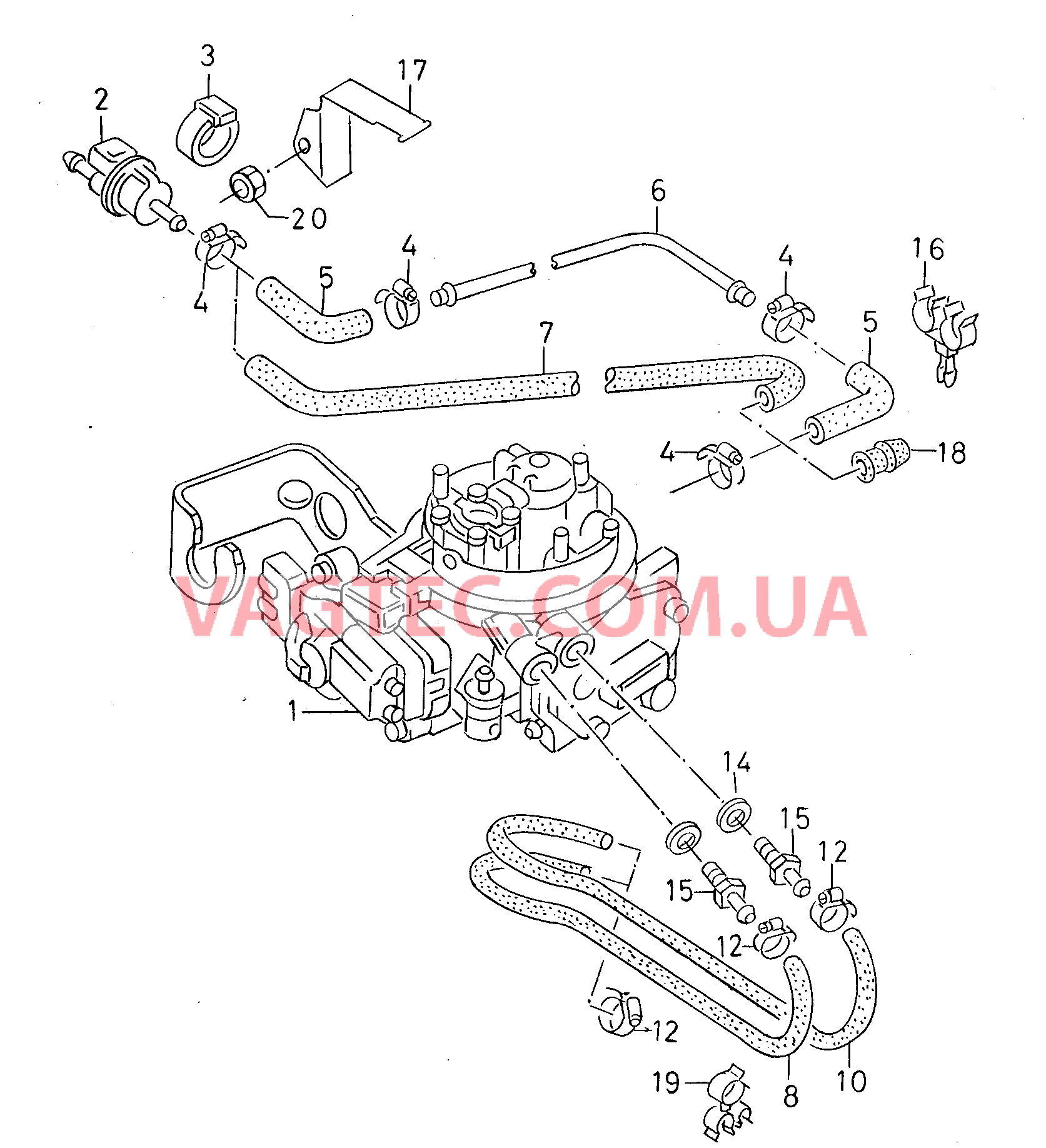 Вакуумная система  для SEAT Inca 2000