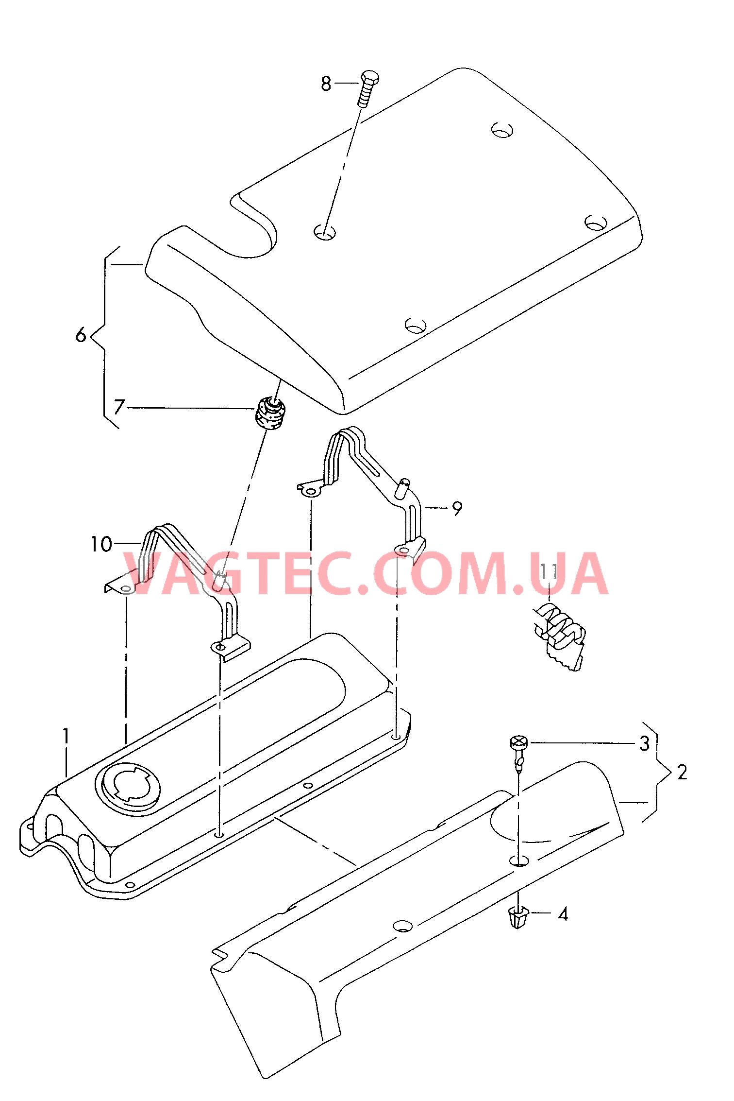  AUDI A4 Кожух  для AUDI A4 2001