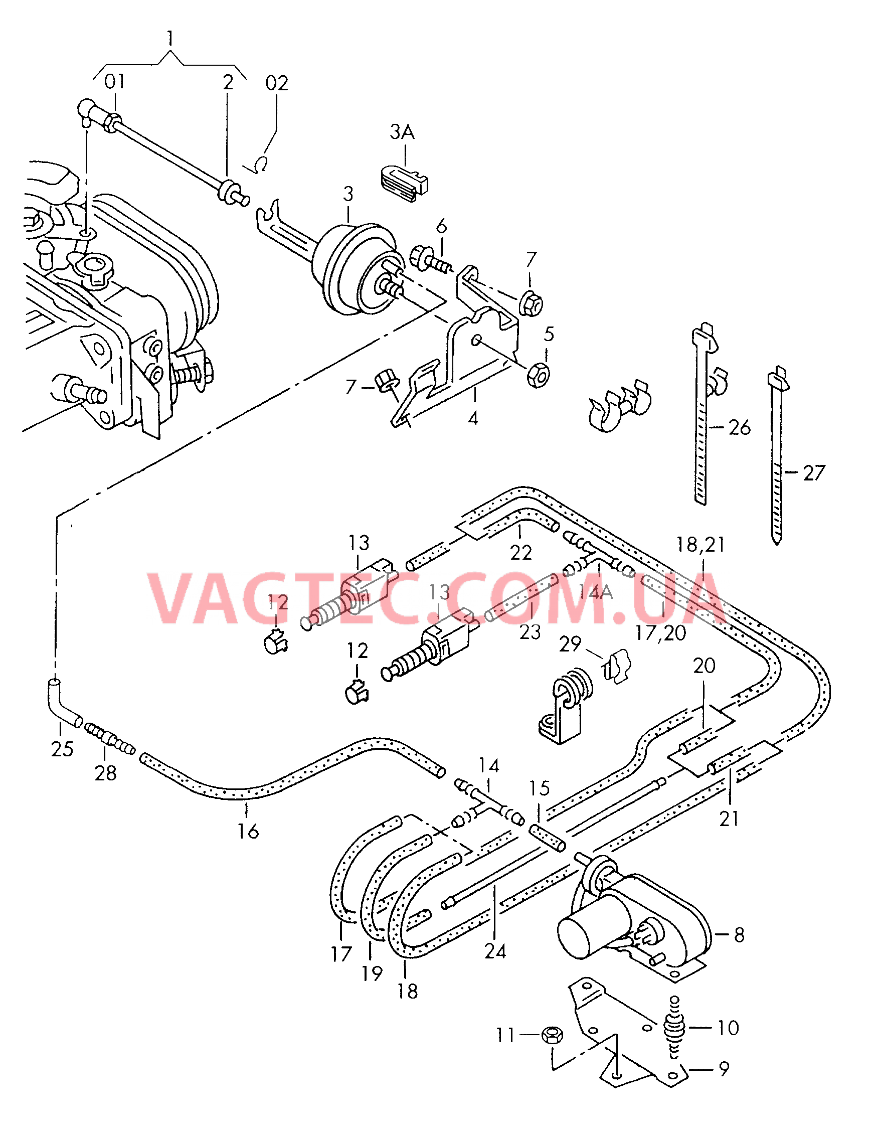  VW РASSAT Круиз-контроль  для VOLKSWAGEN Passat 2000