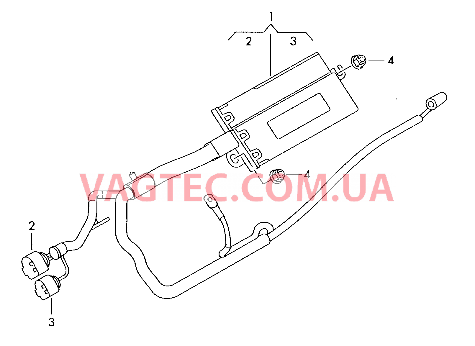 Блок управления отопителя Ветровое стекло (многослойное)  для AUDI A4 2001-1