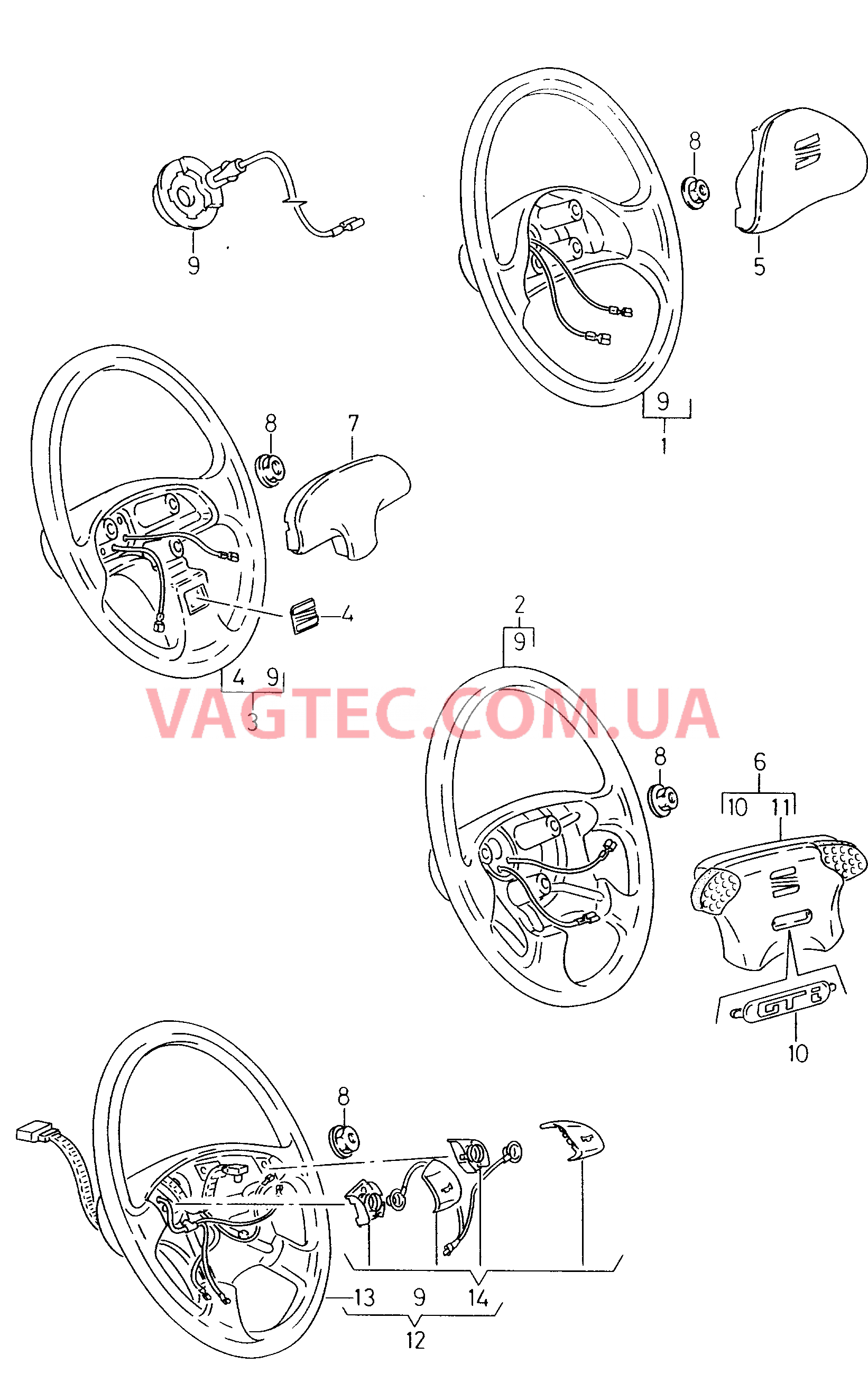 Рулевое колесо  для SEAT Cordoba 2002