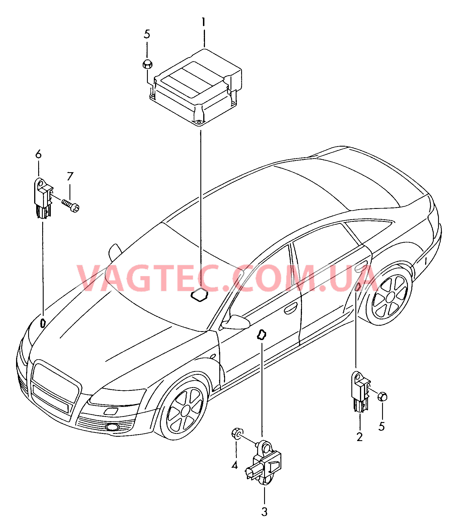 Вентиляторы радиатора, обзор  для AUDI A6 2011