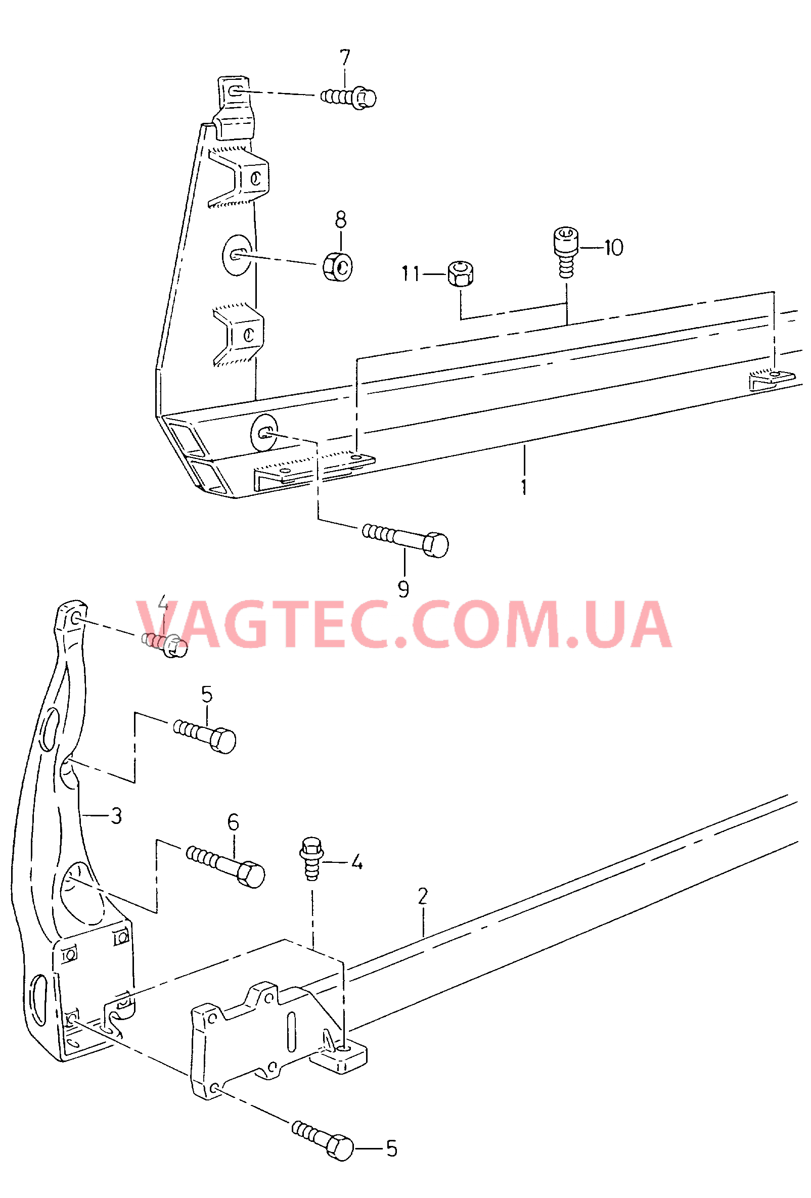 Поперечина пола  для SEAT Inca 2002