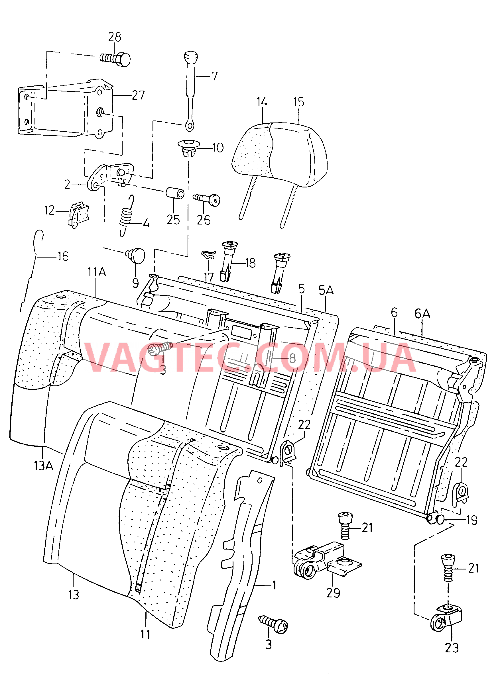 Cписок генераторов  для SEAT Inca 2003