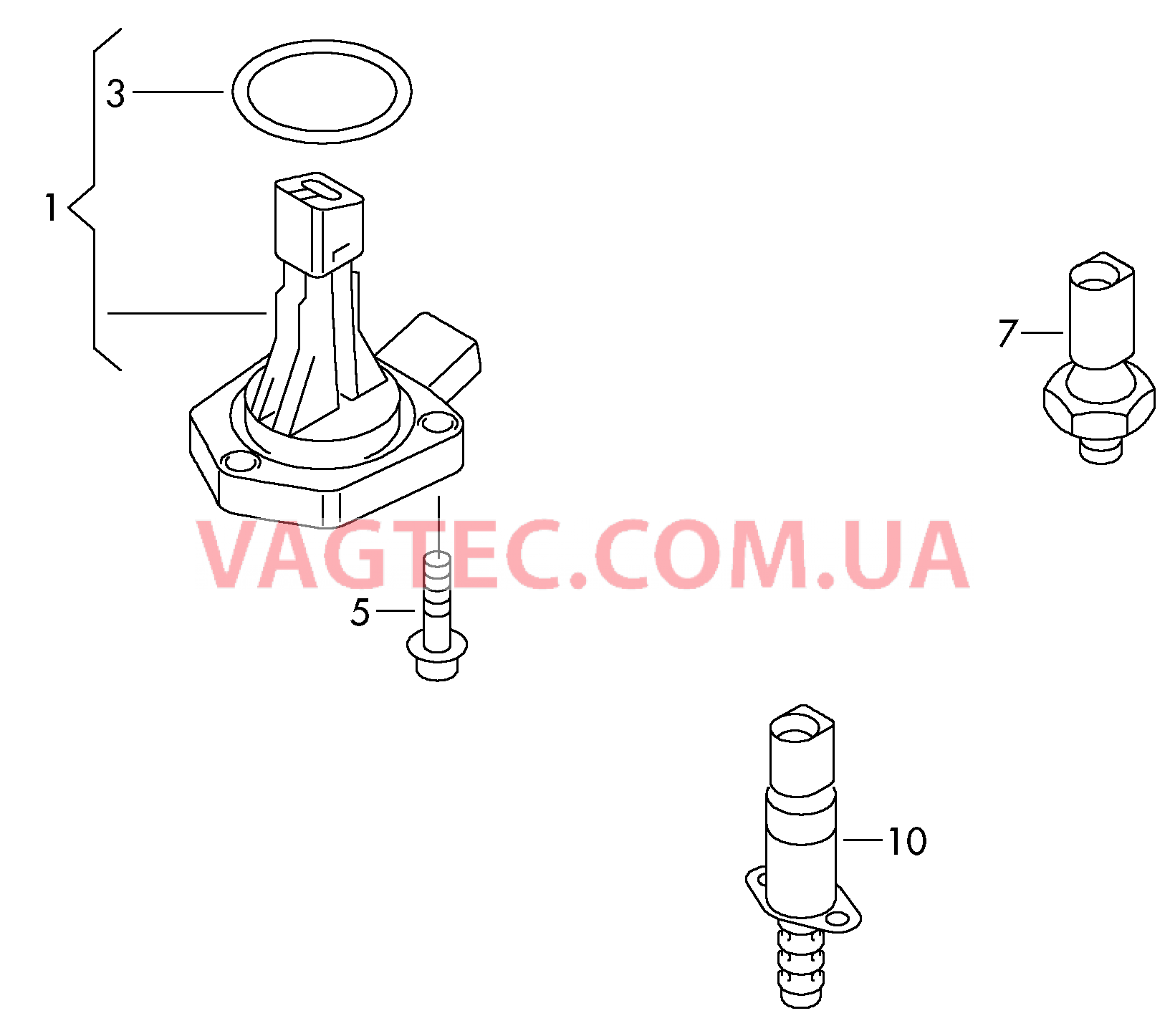 Датчик уровня масла Датчик давления масла  для VOLKSWAGEN CC 2017
