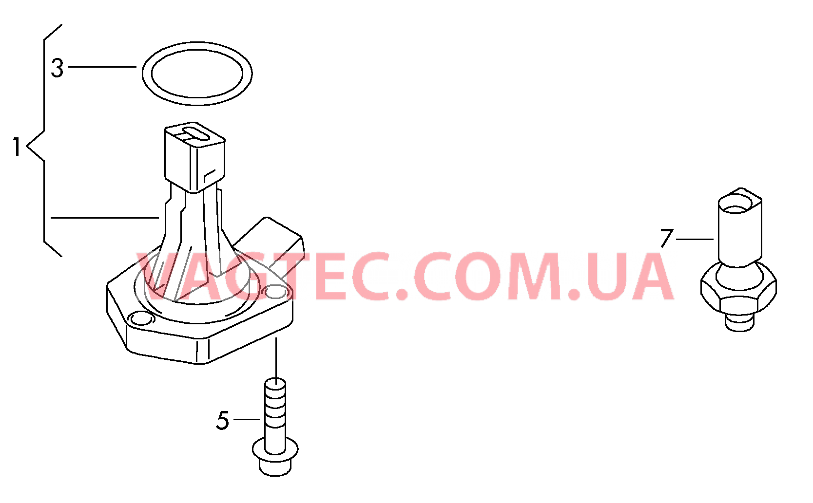 Датчик уровня масла Датчик давления масла  для SEAT Alhambra 2014