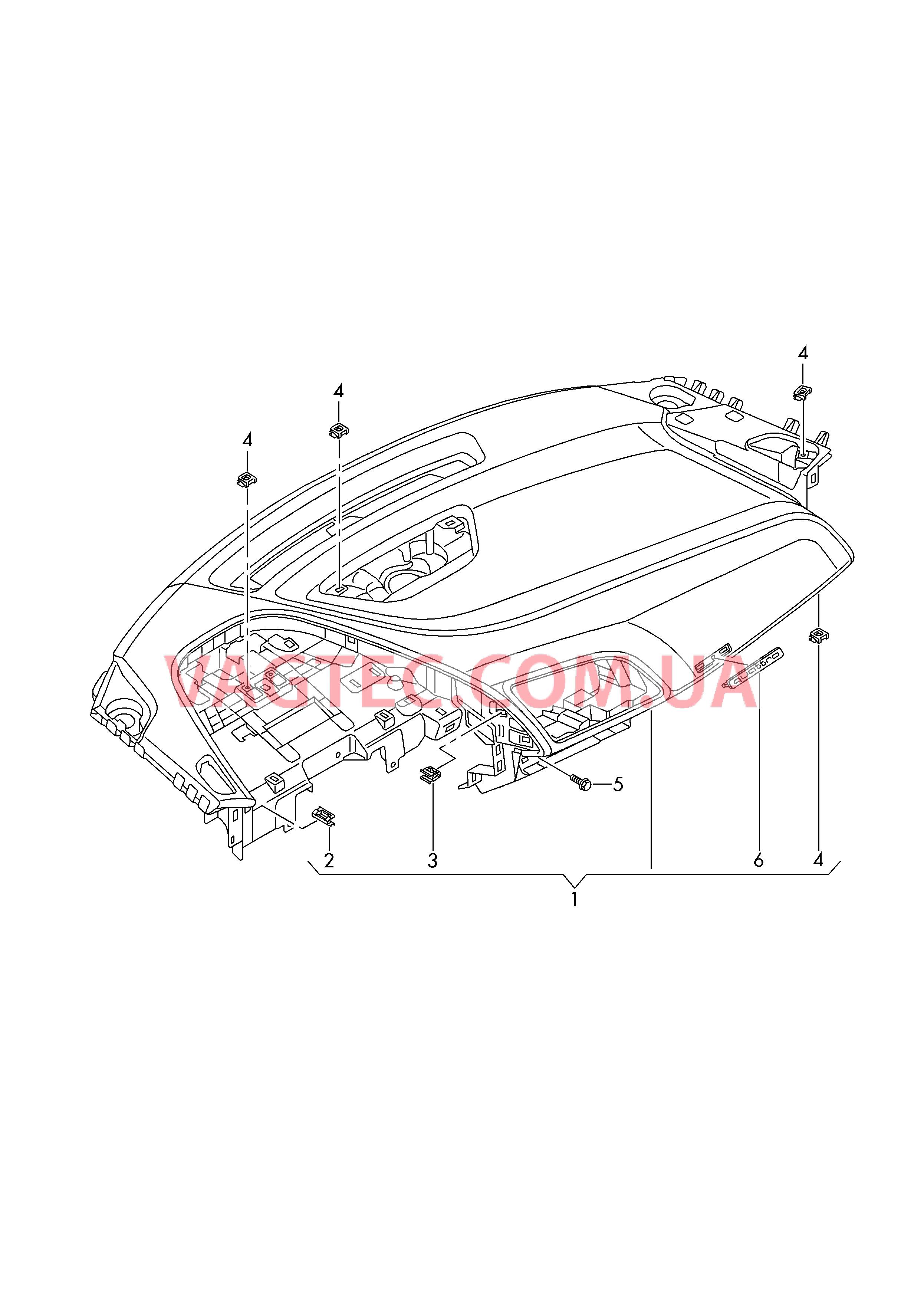 Панель приборов  для AUDI R8 2017