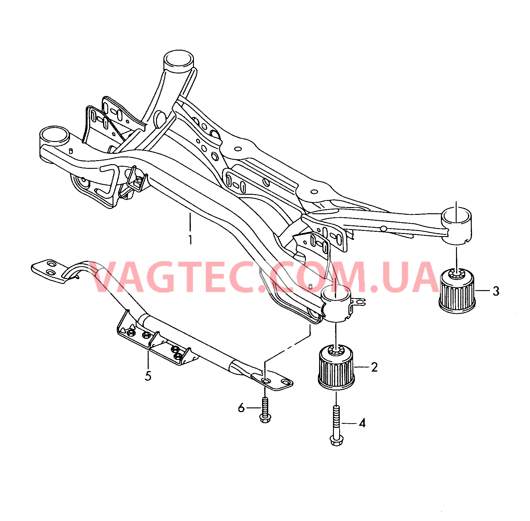 Подрамник Cтойка  для AUDI TTRS 2011