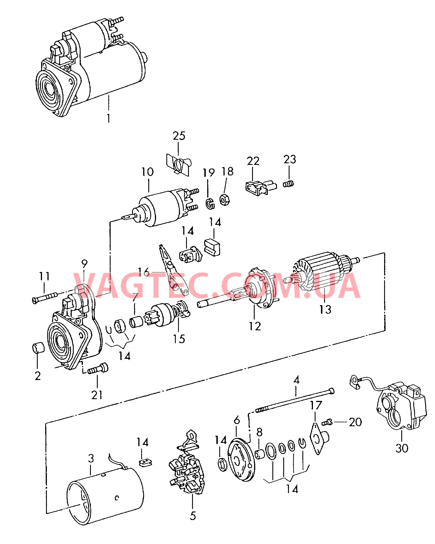 Cписок стартеров  6L-5-090179>> для SEAT CO 2005