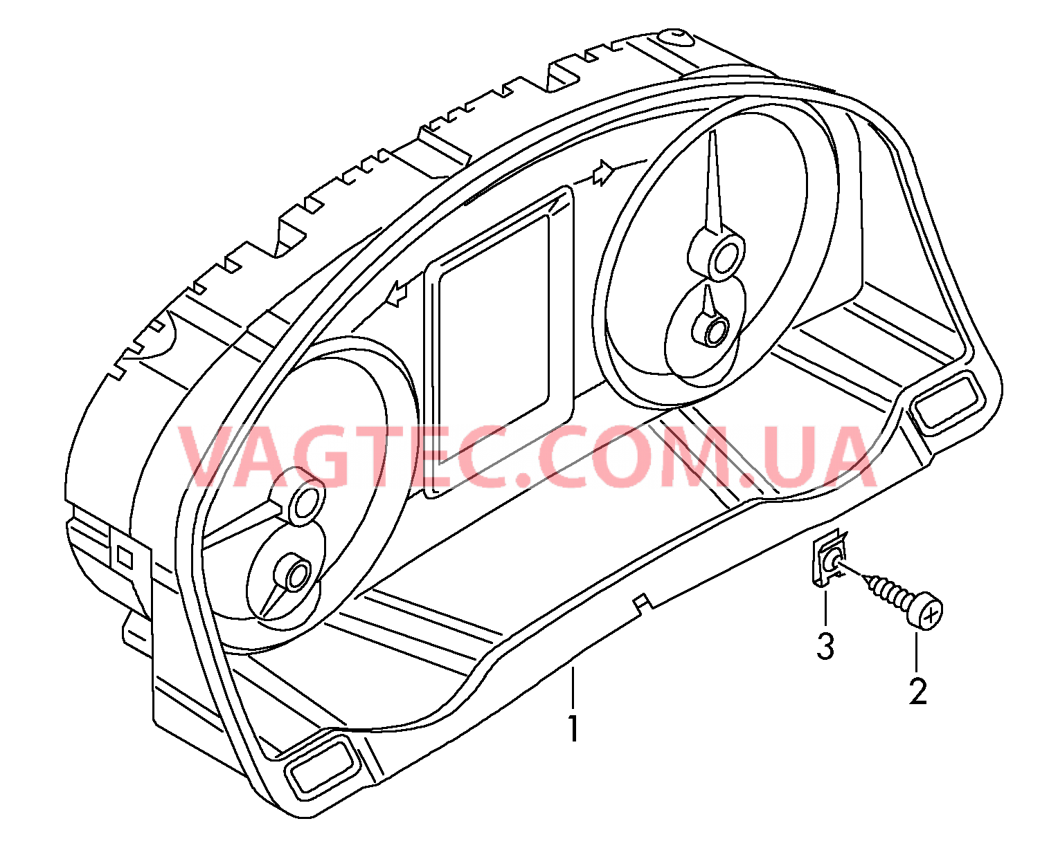 Комбинация приборов  для SEAT Toledo 2016