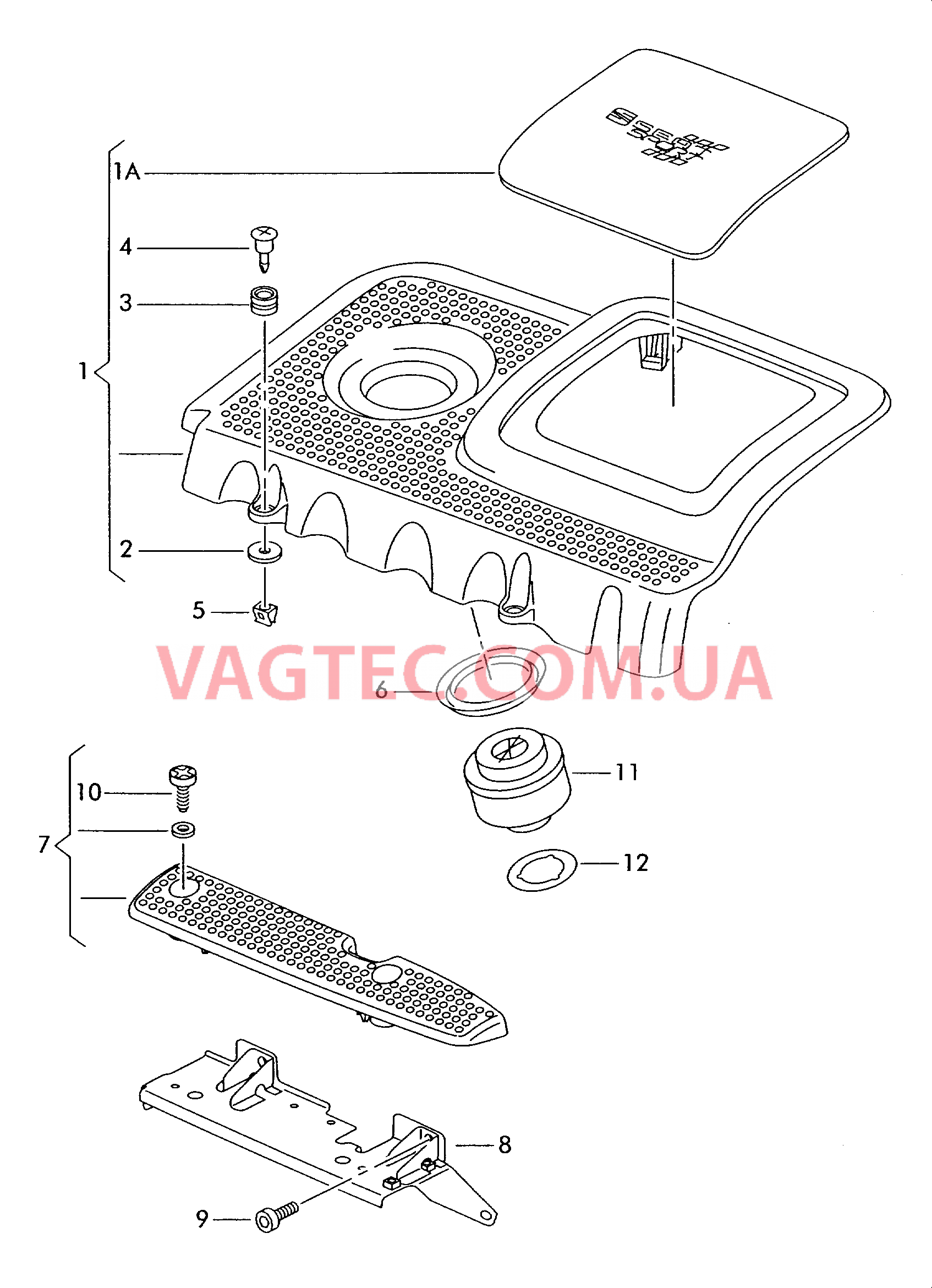 Защита картера двигателя  для SEAT Toledo 2003