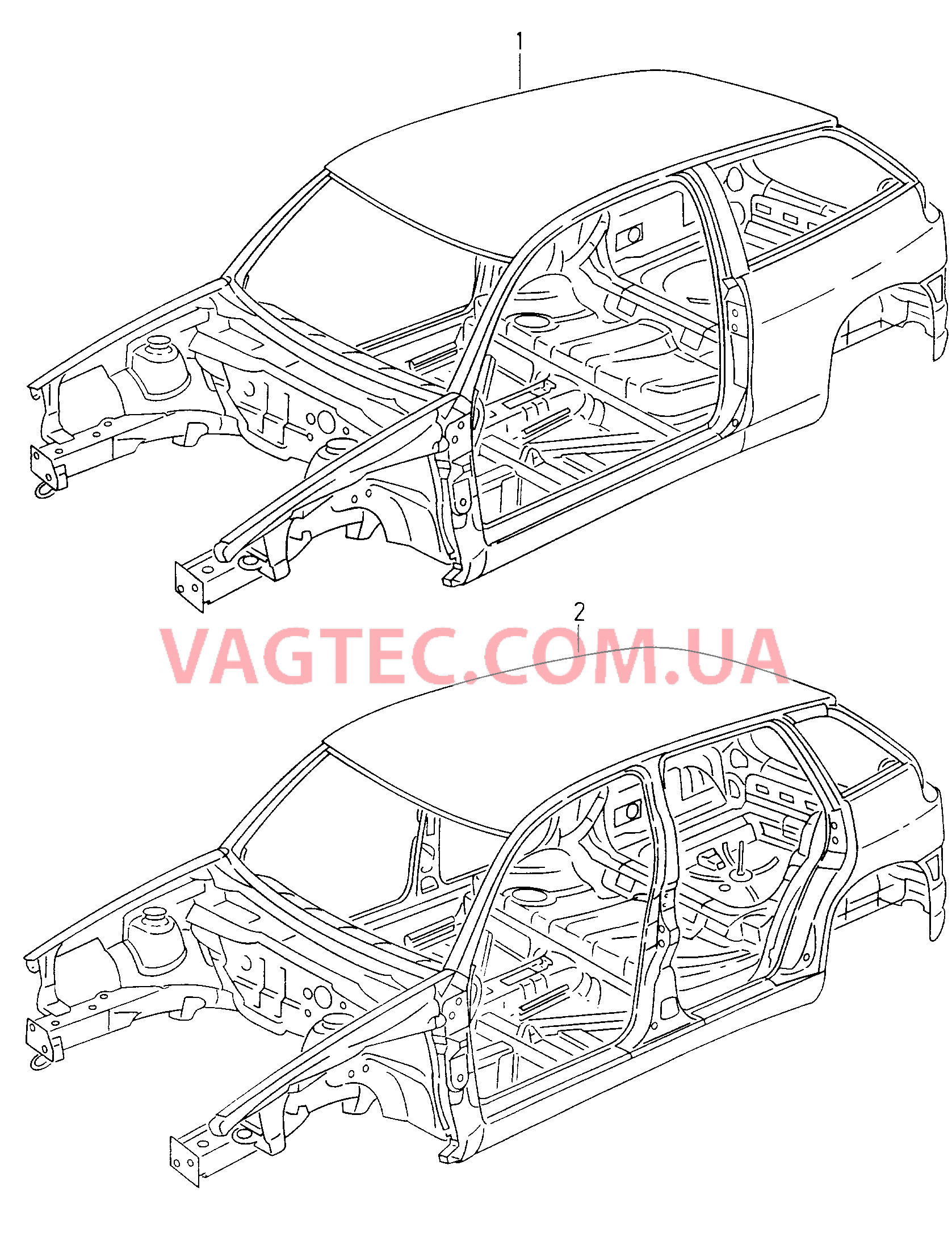 Кузов  для SEAT Ibiza 2002