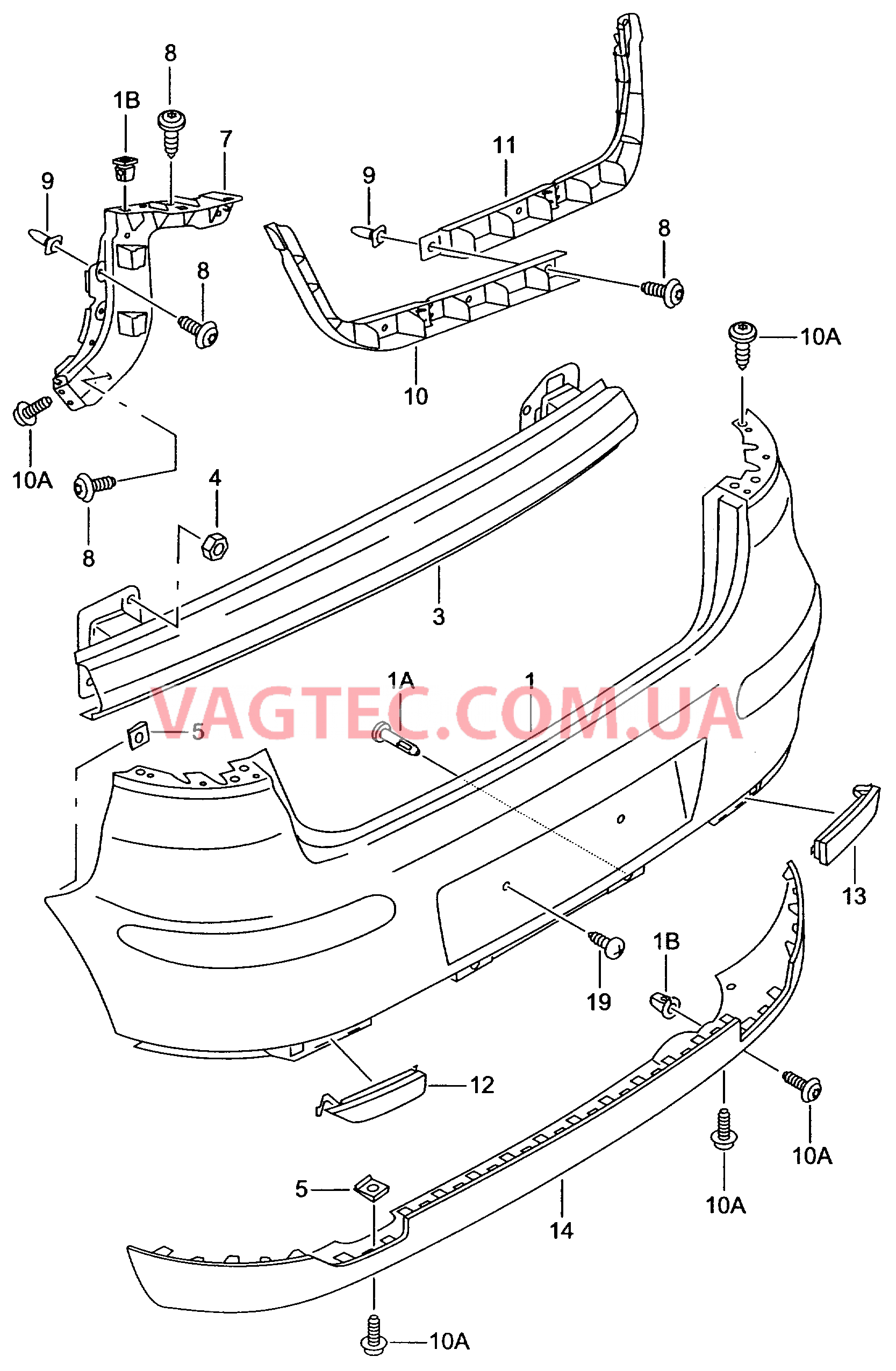 Бампер   F             >> 6L-6-124 887 для SEAT Ibiza 2009