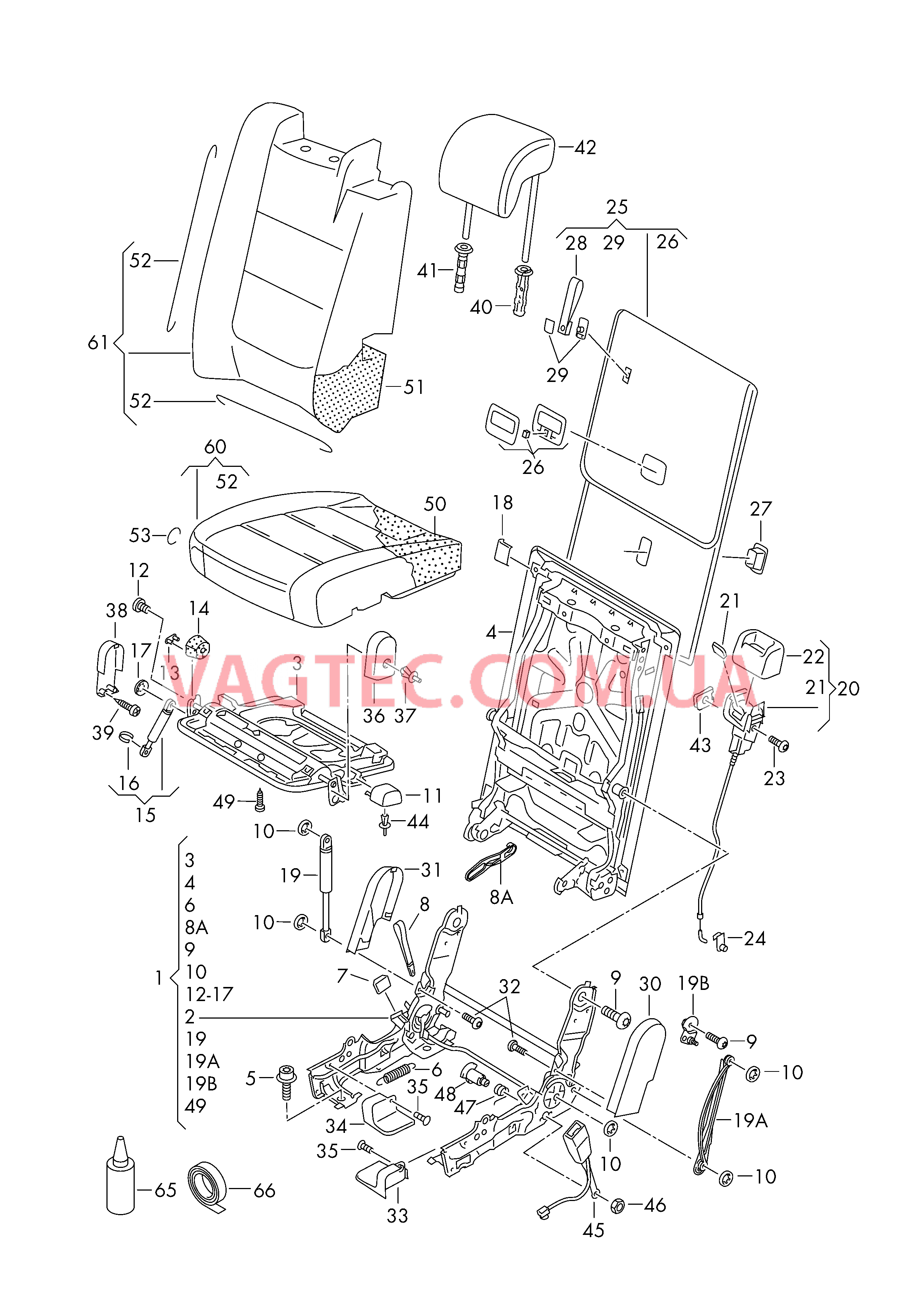 Cписок генераторов для а/м без режима Cтарт-стоп .  для SEAT Alhambra 2011