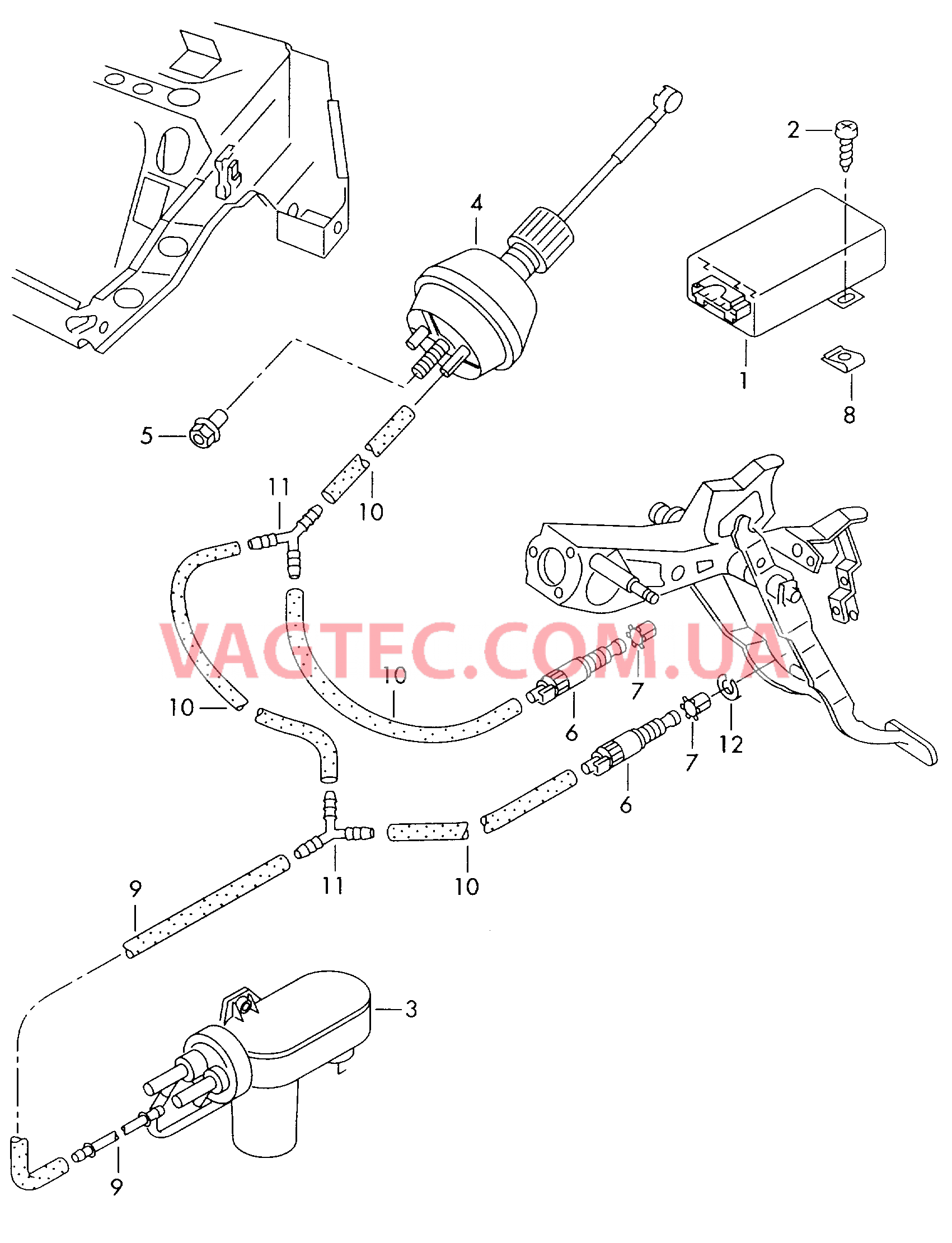Круиз-контроль  для SEAT Alhambra 2000