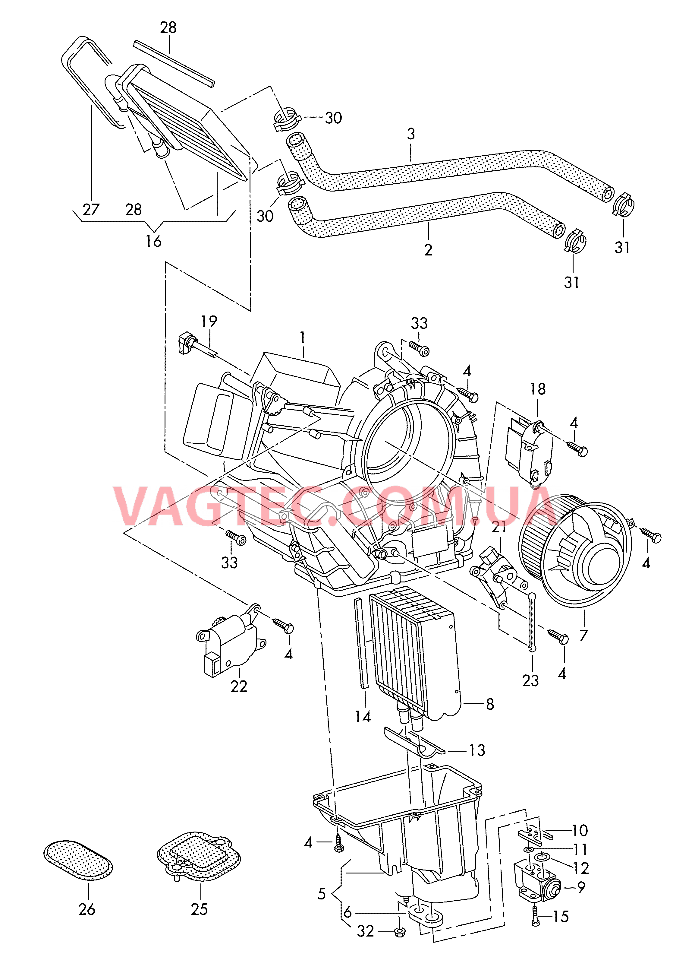 Кондиционер для салона  для SEAT Alhambra 2017