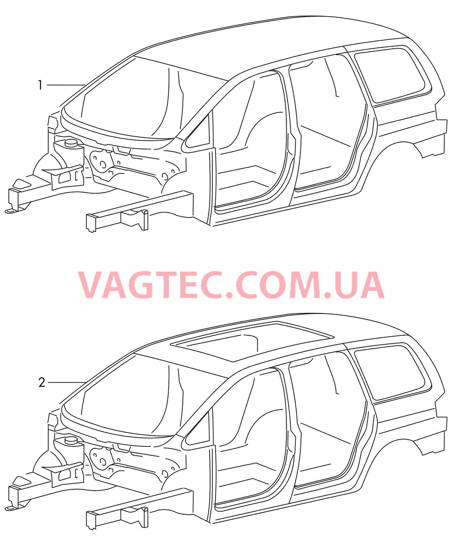 Кузов  для SEAT Alhambra 2012