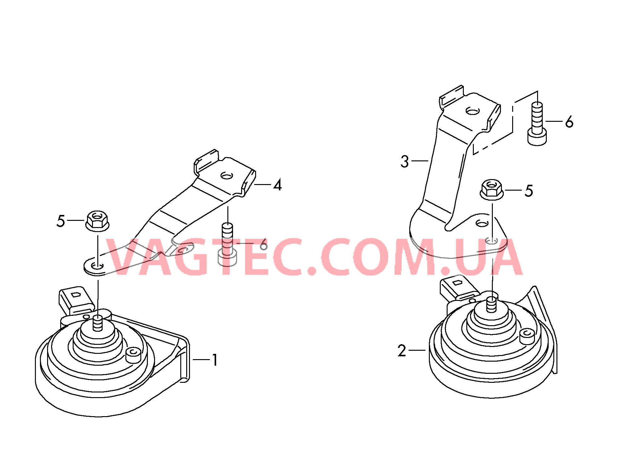 Звуковой сигнал  для VOLKSWAGEN Jetta 2019-1