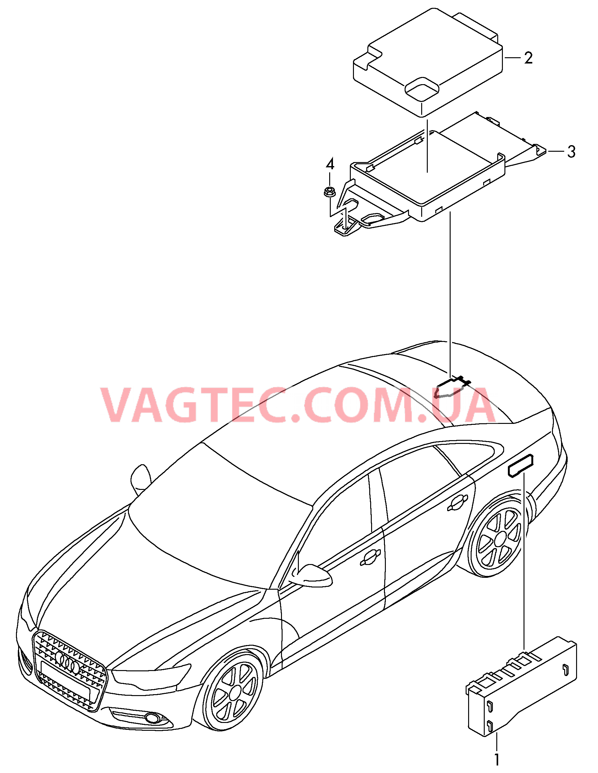 БУ двери багажного отсека Стабилизатор напряжения  для AUDI A6 2015