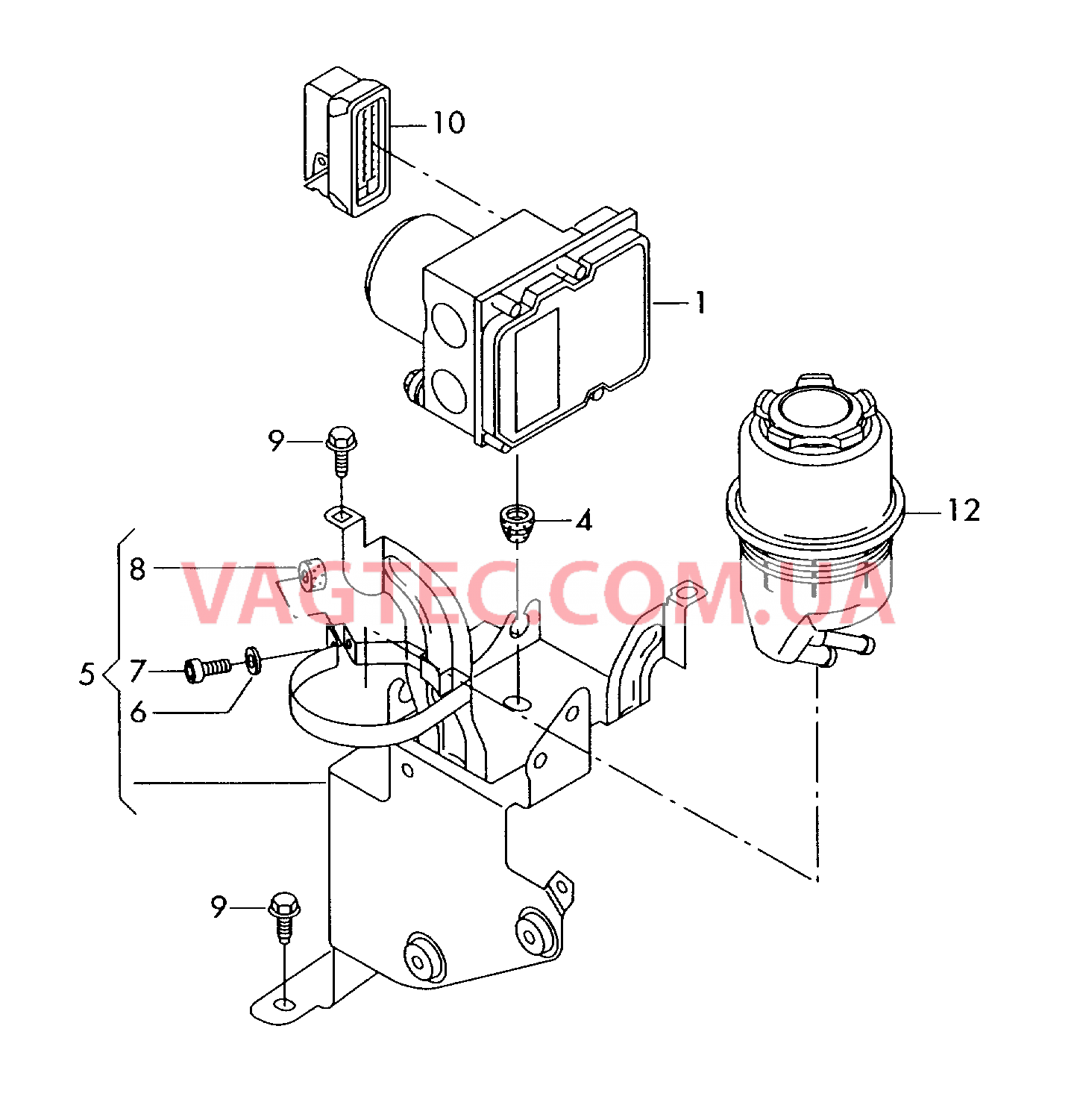 Cистема                 -ABS-  для AUDI A6 2005-1