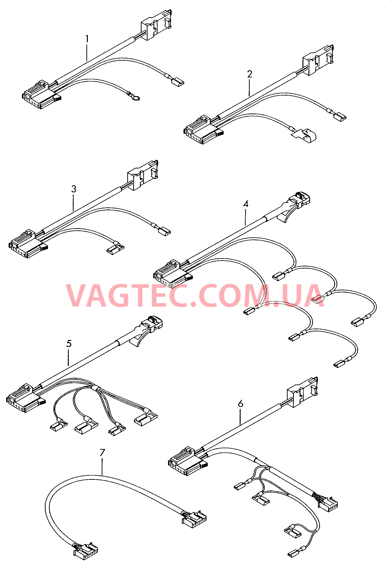 Жгут проводов Модуль подуш. безоп. для руля  для VOLKSWAGEN Passat 2005