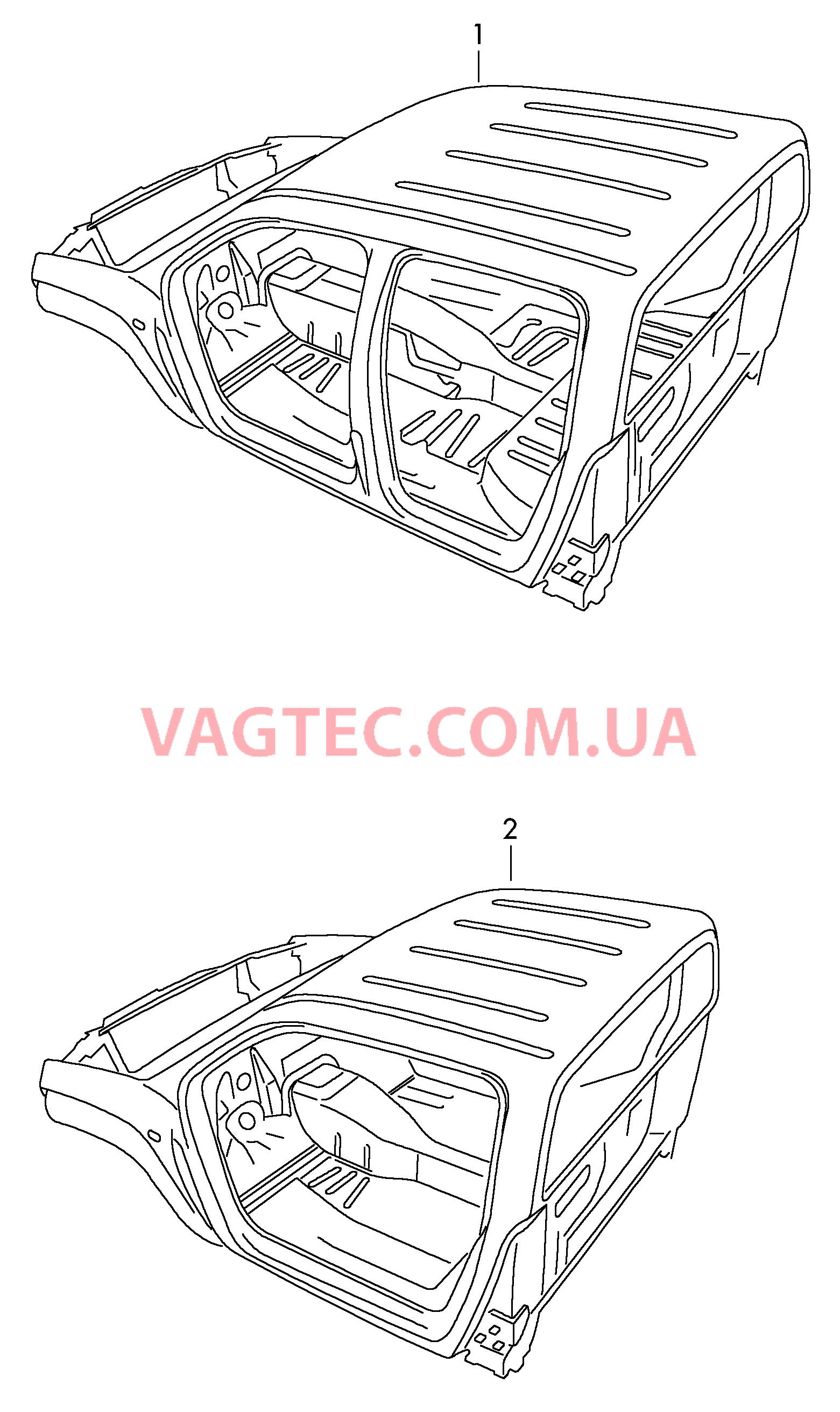 Кузов  для VOLKSWAGEN Amarok 2013