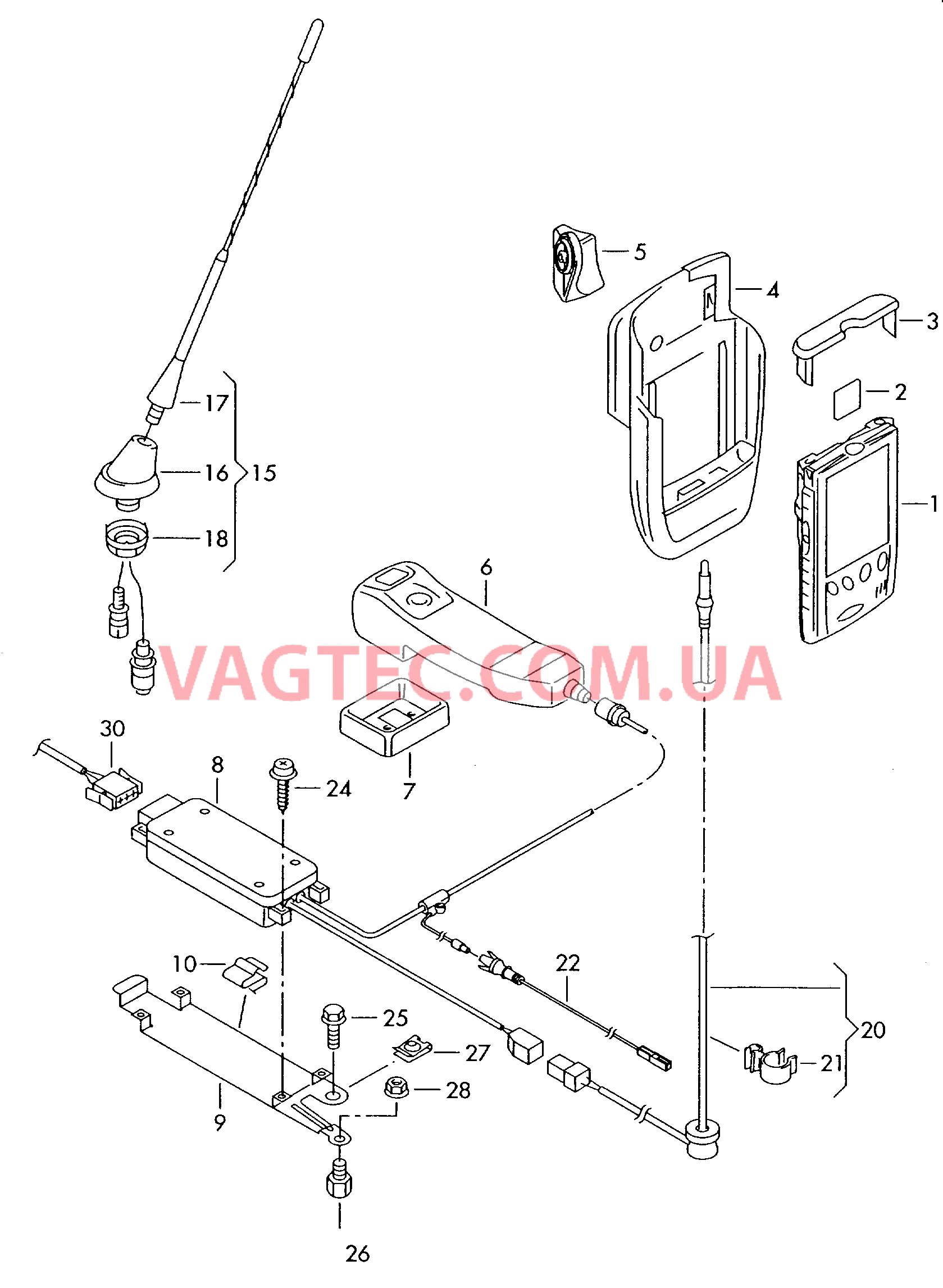 Электрические детали для доступа в интернет  для VOLKSWAGEN GOLF 2003