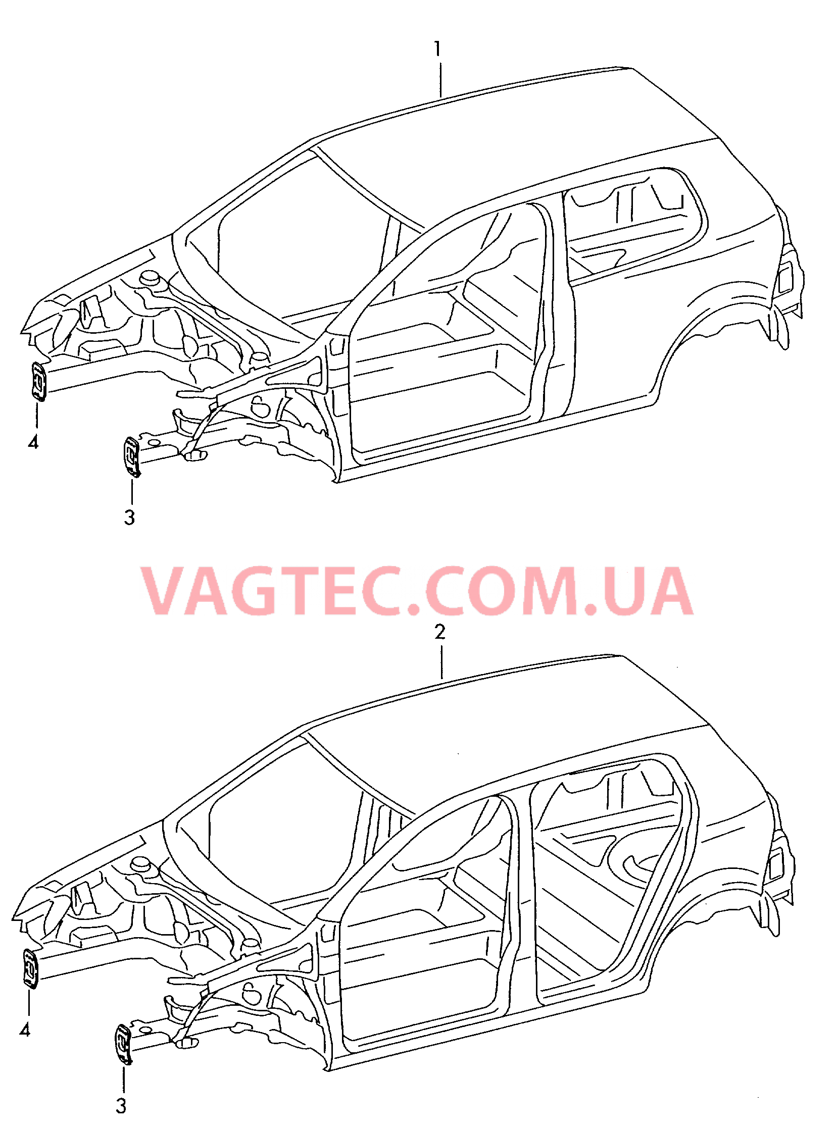 Кузов  для VOLKSWAGEN GOLF 2010