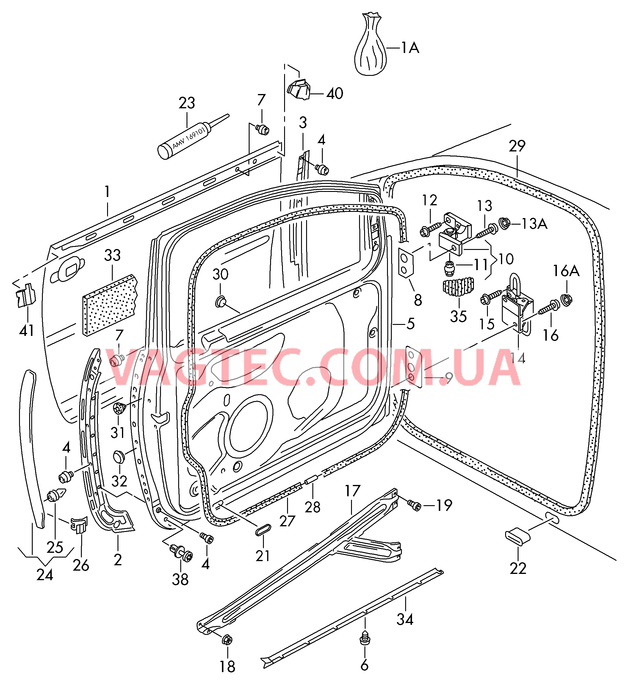 Двери Петля двери Фиксатор двери Уплотнитель двери  для VOLKSWAGEN Golf.Plus 2011