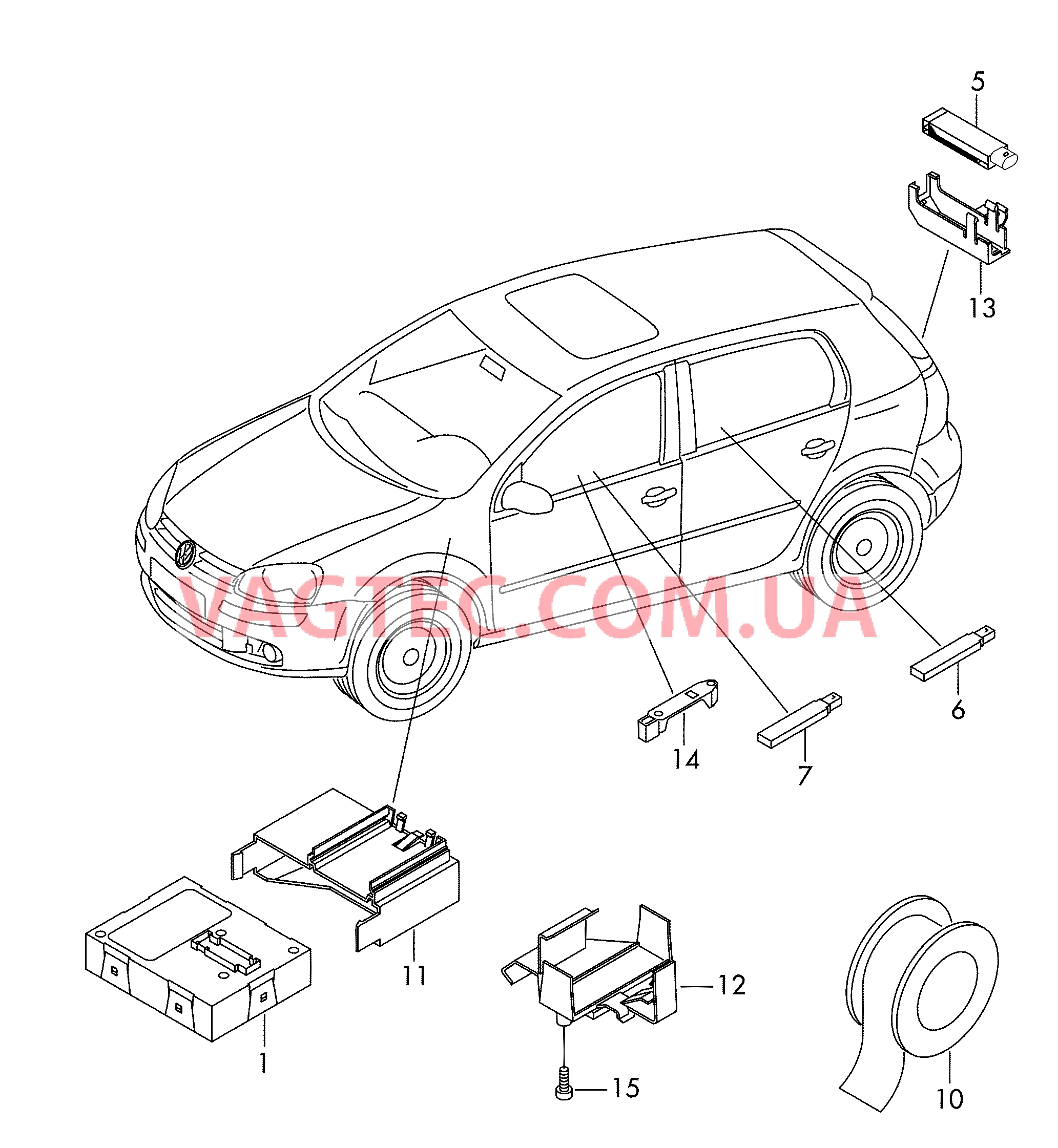 Cписок стартеров для а/м без режима Cтарт-стоп .  ==============================  для VOLKSWAGEN GOLF 2009-2