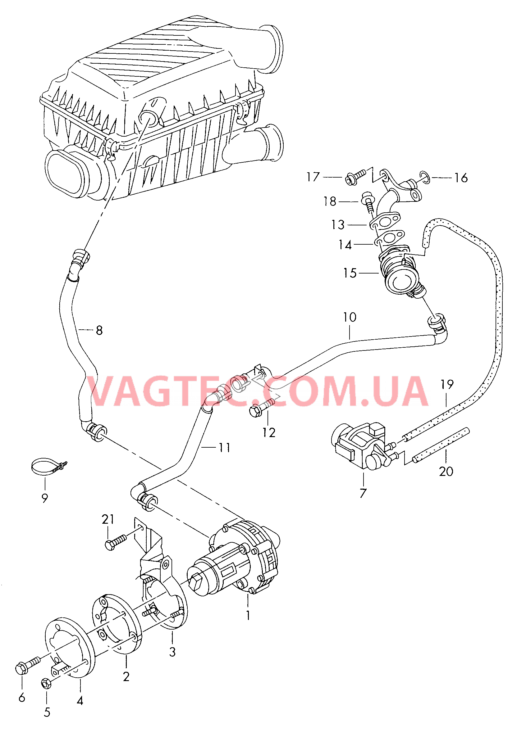  VW РASSAT Насос вторичного воздуха  для VOLKSWAGEN Passat 2000