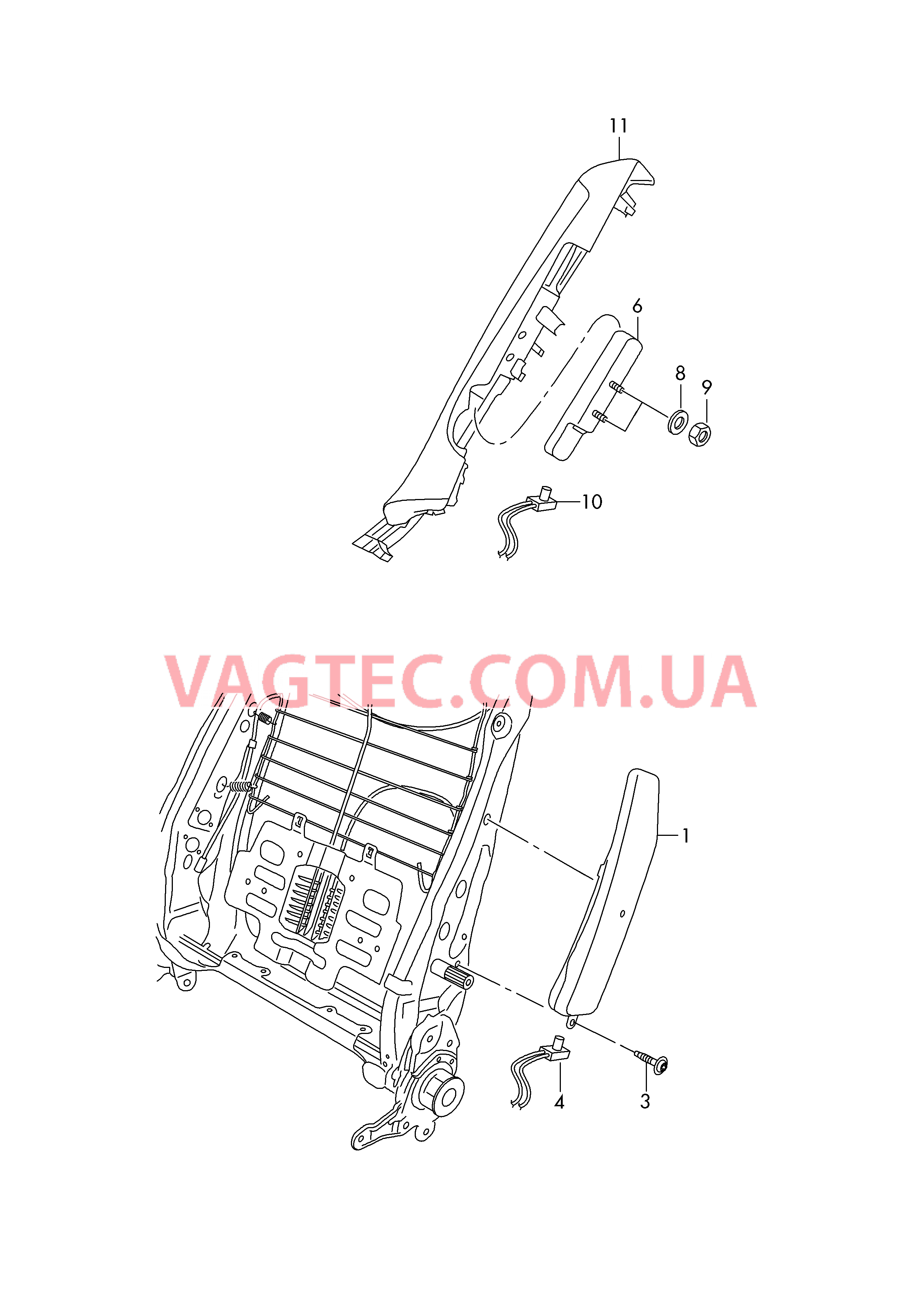 Модуль боковой подушки безоп.  для VOLKSWAGEN Passat 2018-1