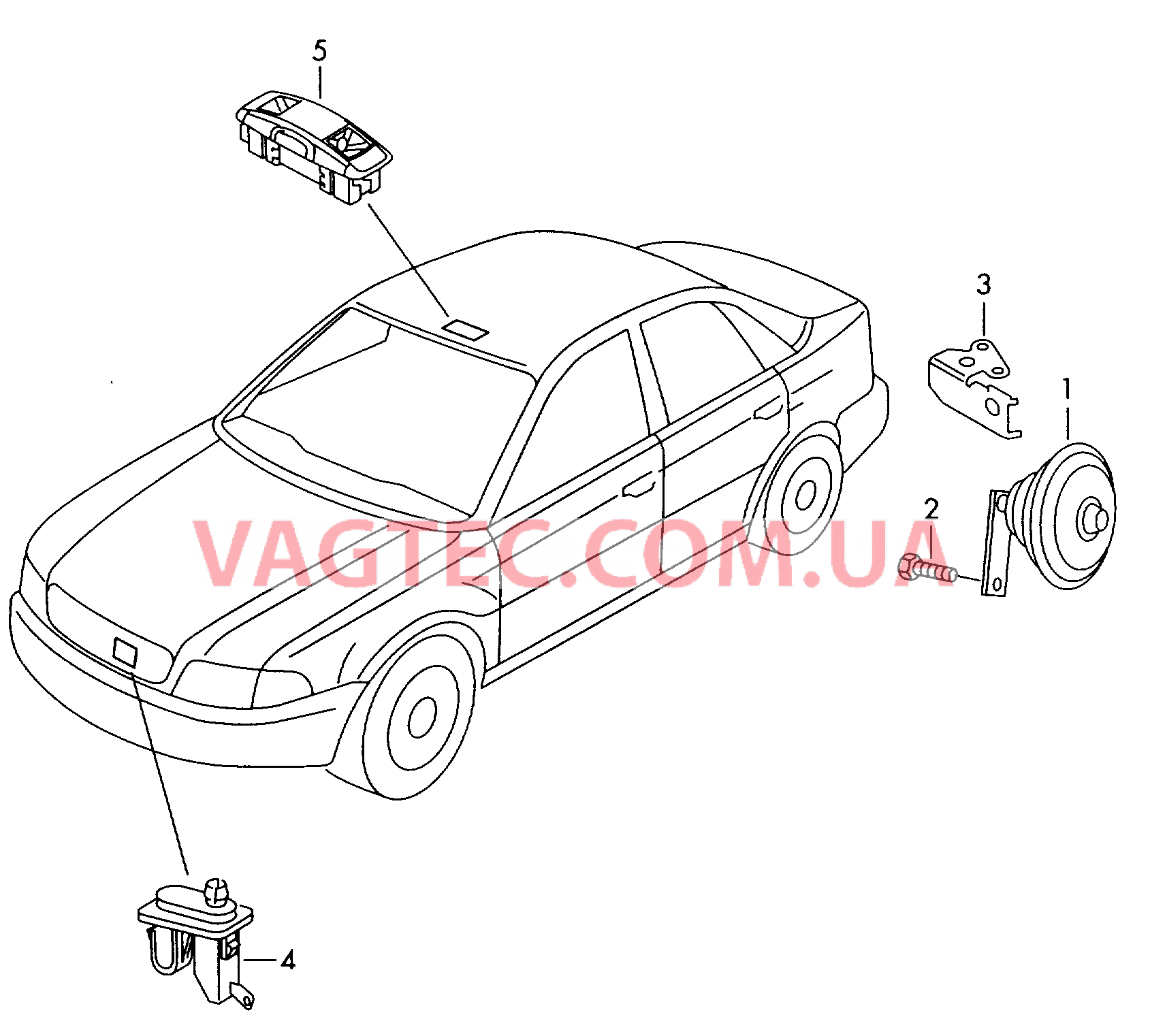  VW РASSAT Противоугонная система  для VOLKSWAGEN Passat 2000