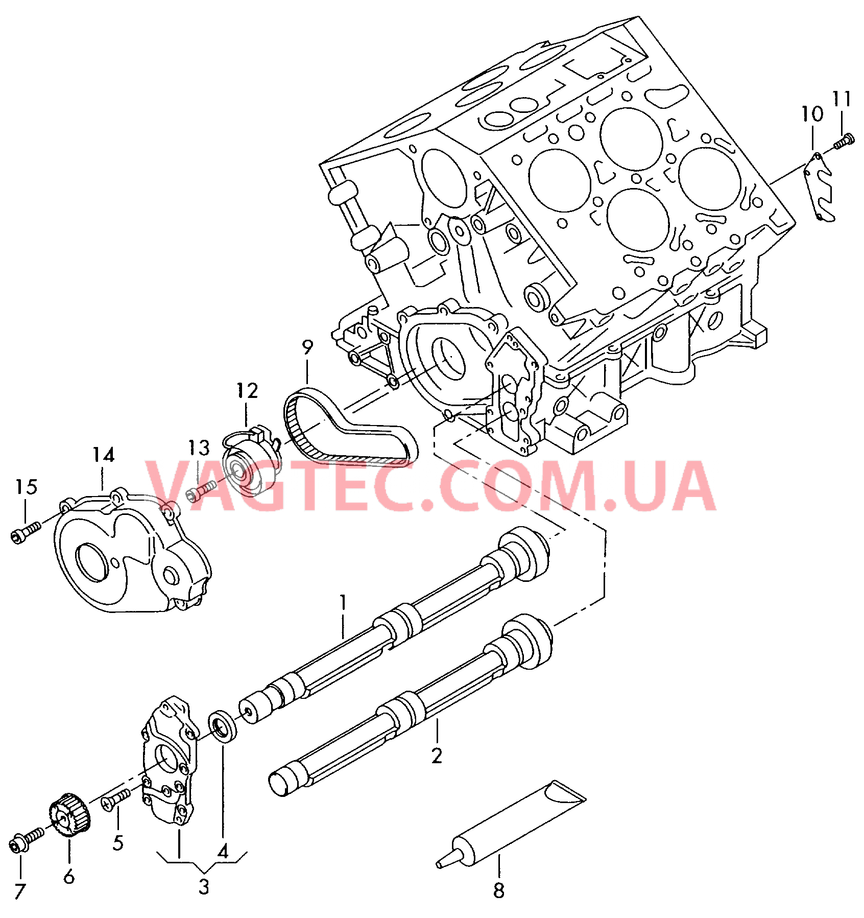 Вал, балансирный  для VOLKSWAGEN Passat 2002