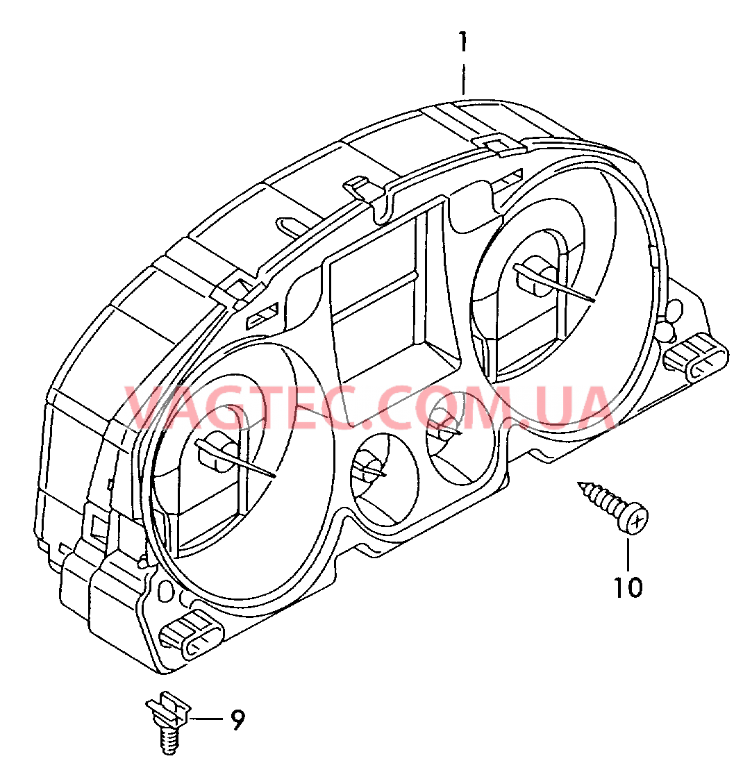 Комбинация приборов  для VOLKSWAGEN Passat 2008