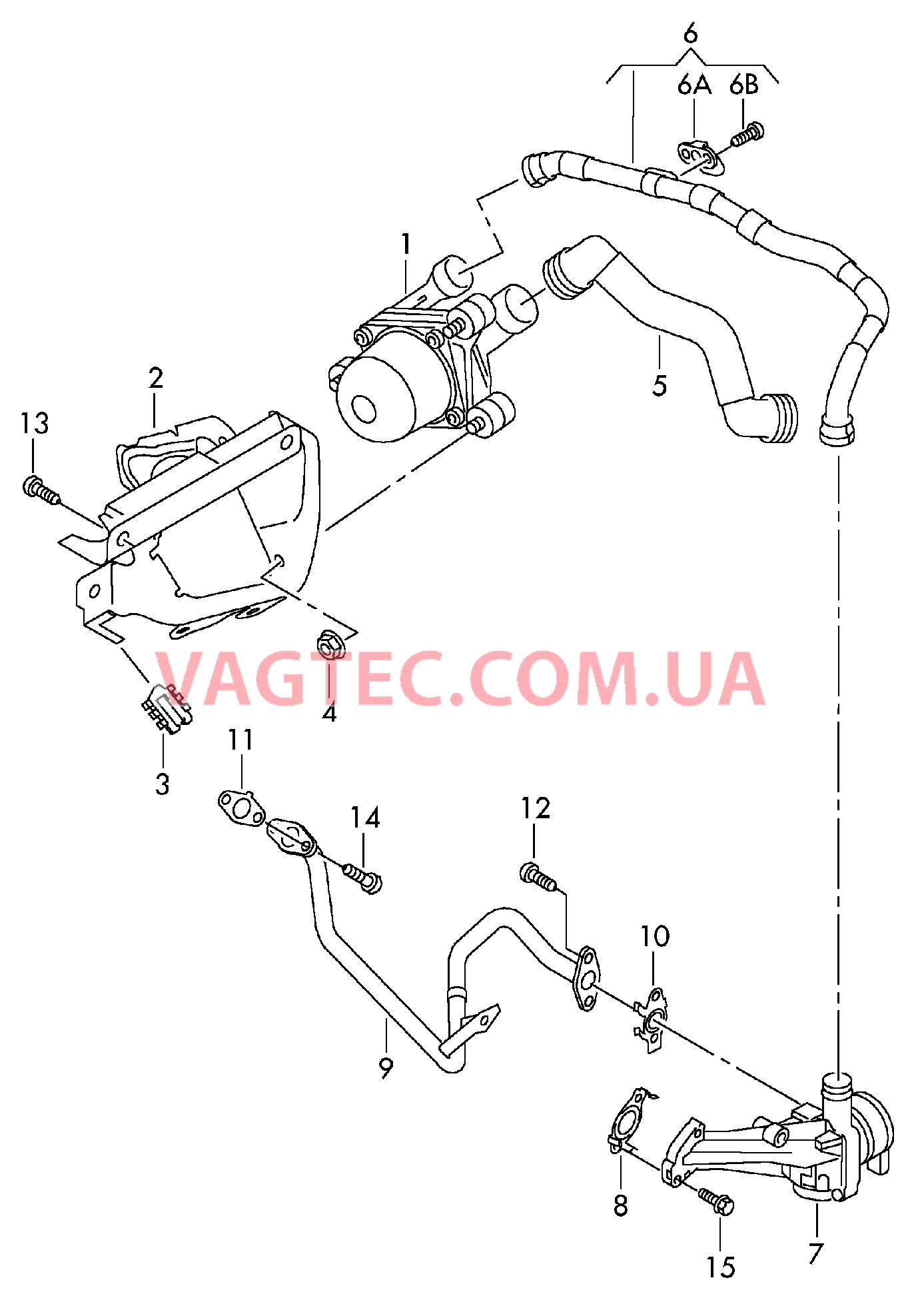 Насос вторичного воздуха  для VOLKSWAGEN Jetta 2013-1